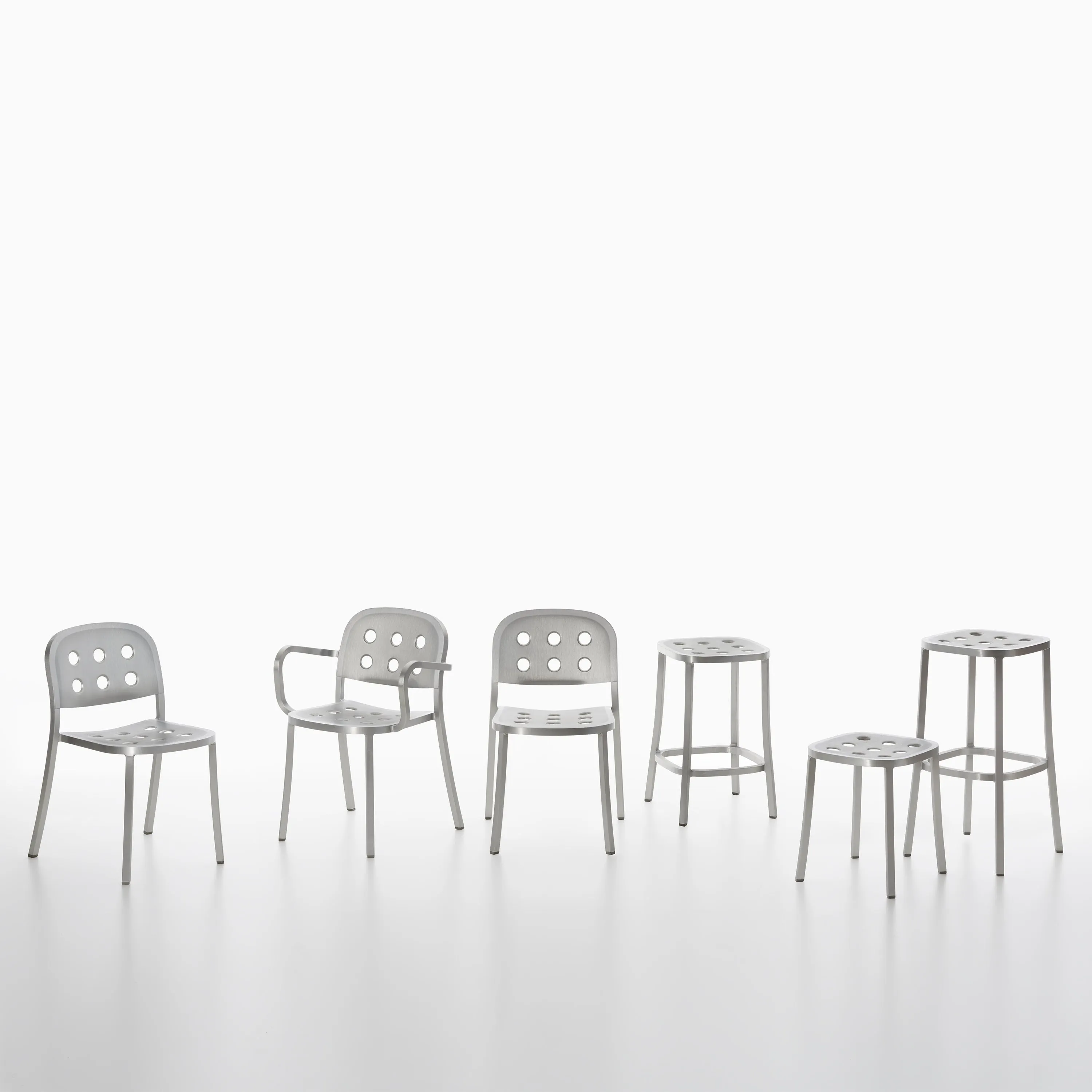 1 Inch Aluminum Armchair