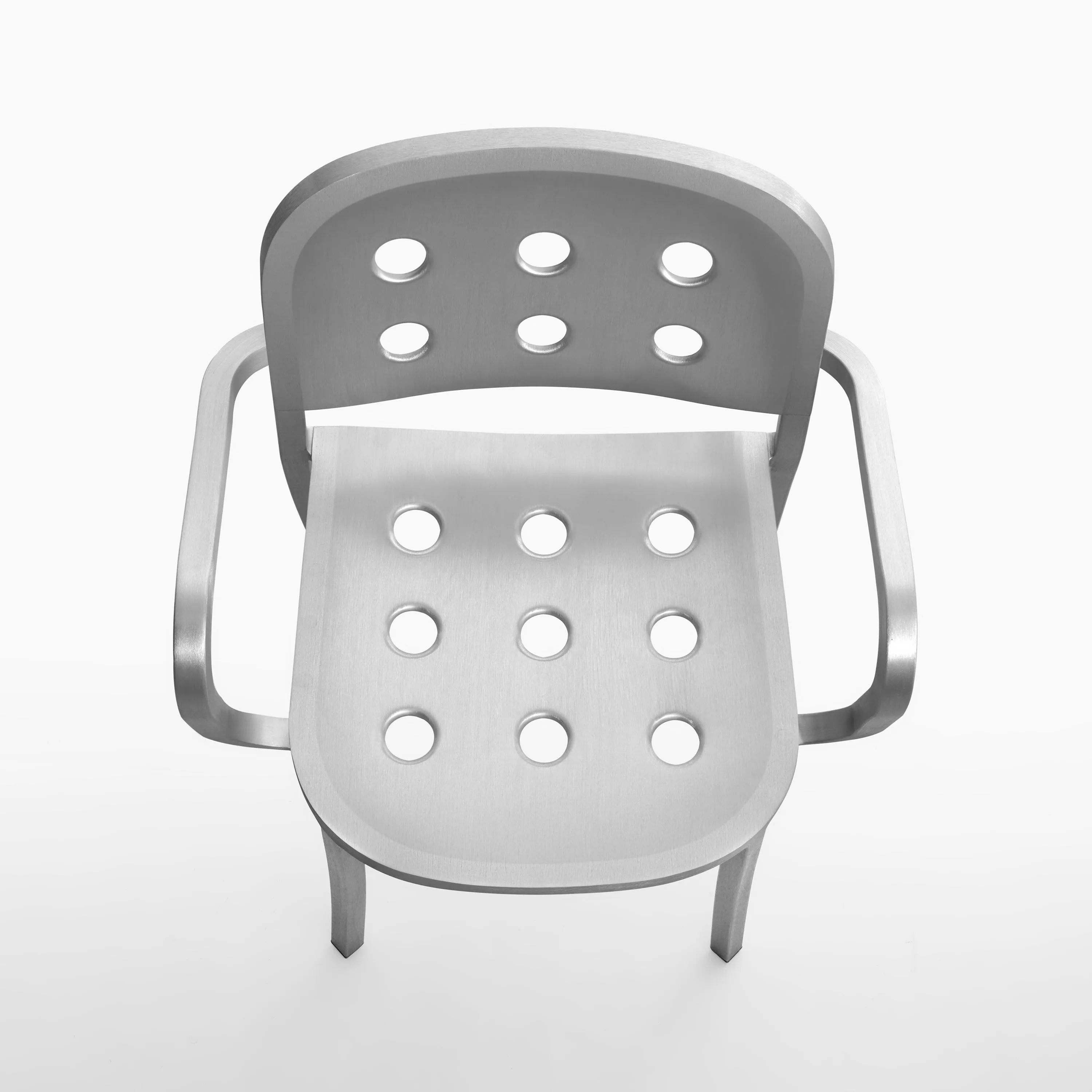 1 Inch Aluminum Armchair
