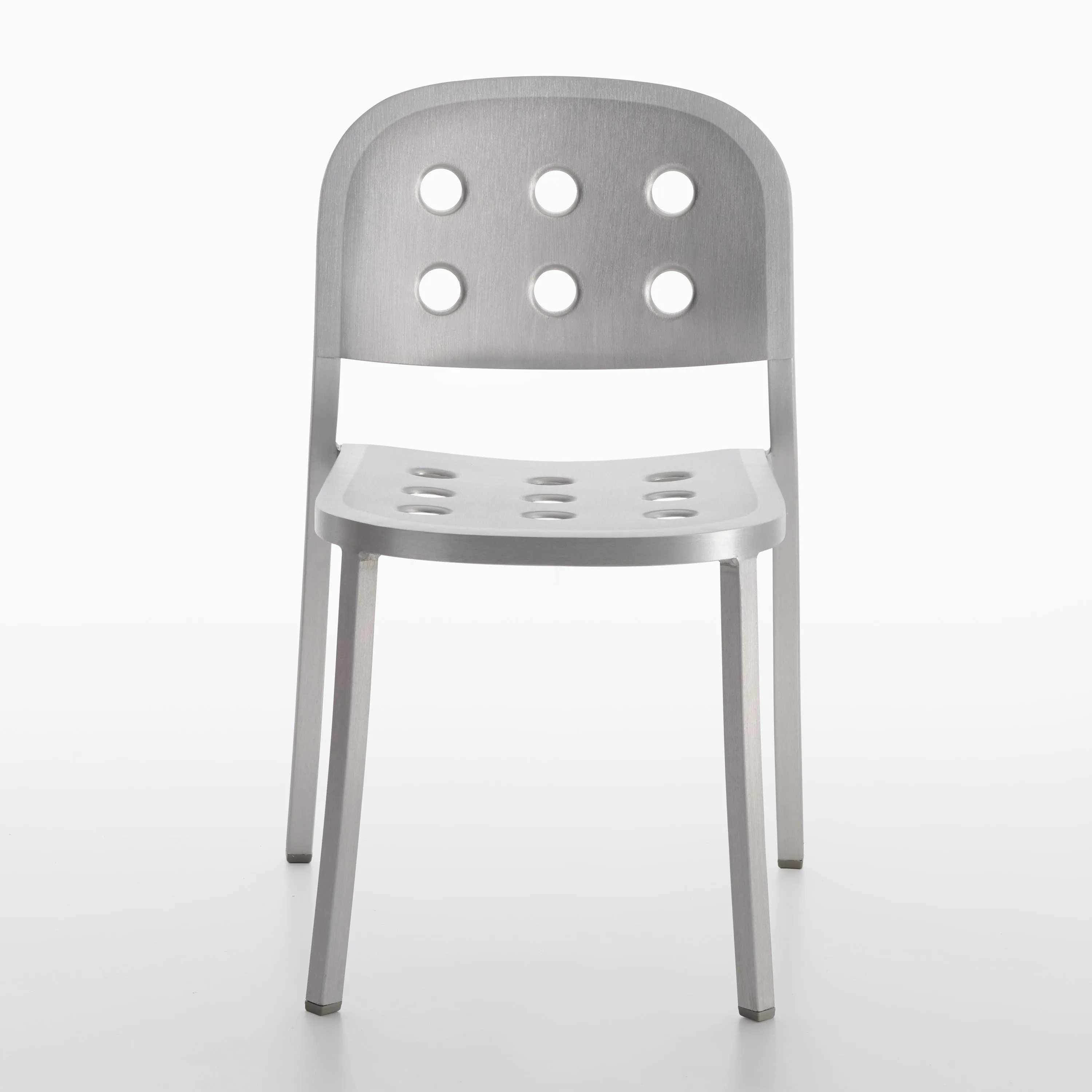 1 Inch Aluminum Stacking Chair