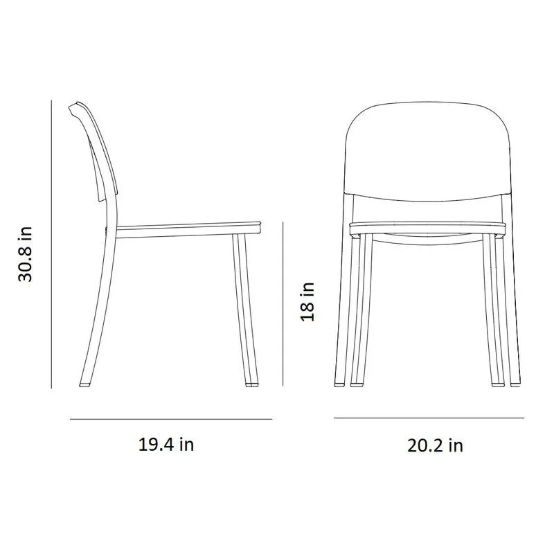 1 Inch Upholstered Chair