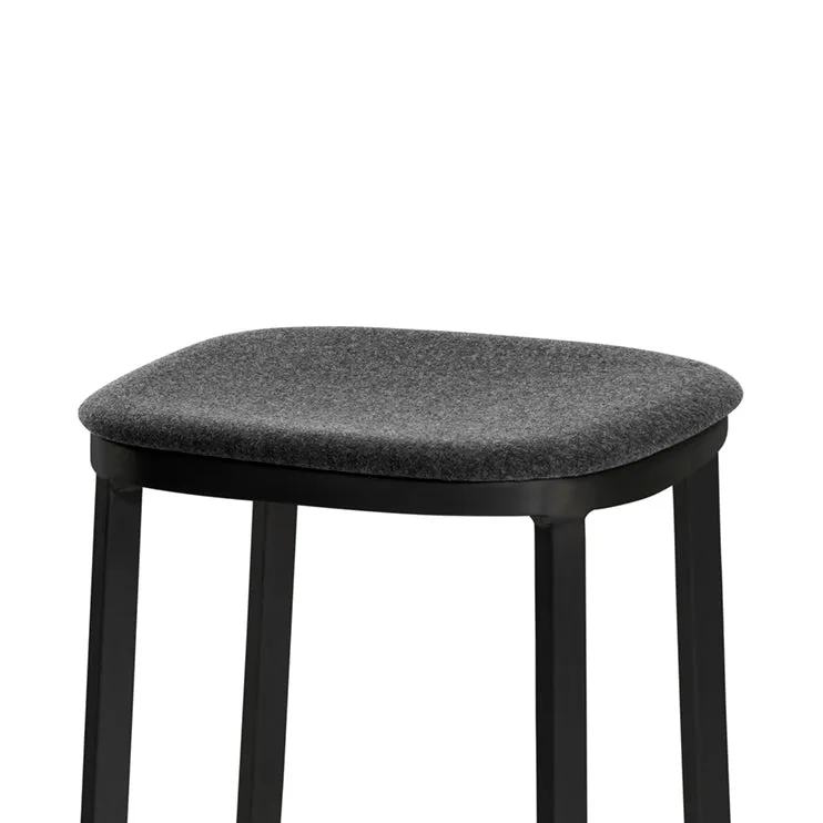1 Inch Upholstered Stool