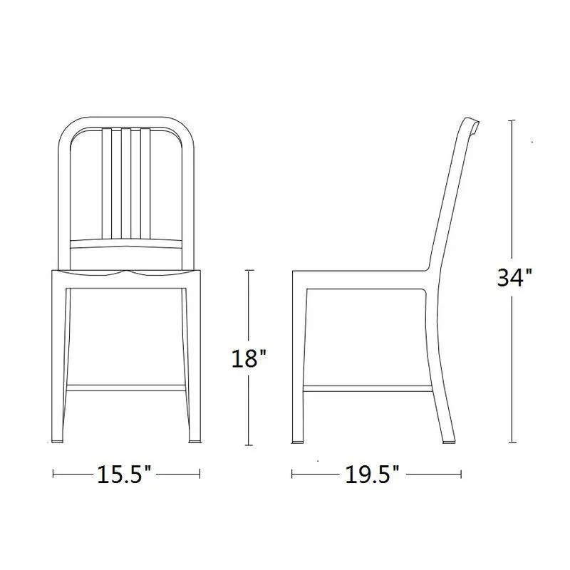 111 Navy Chair