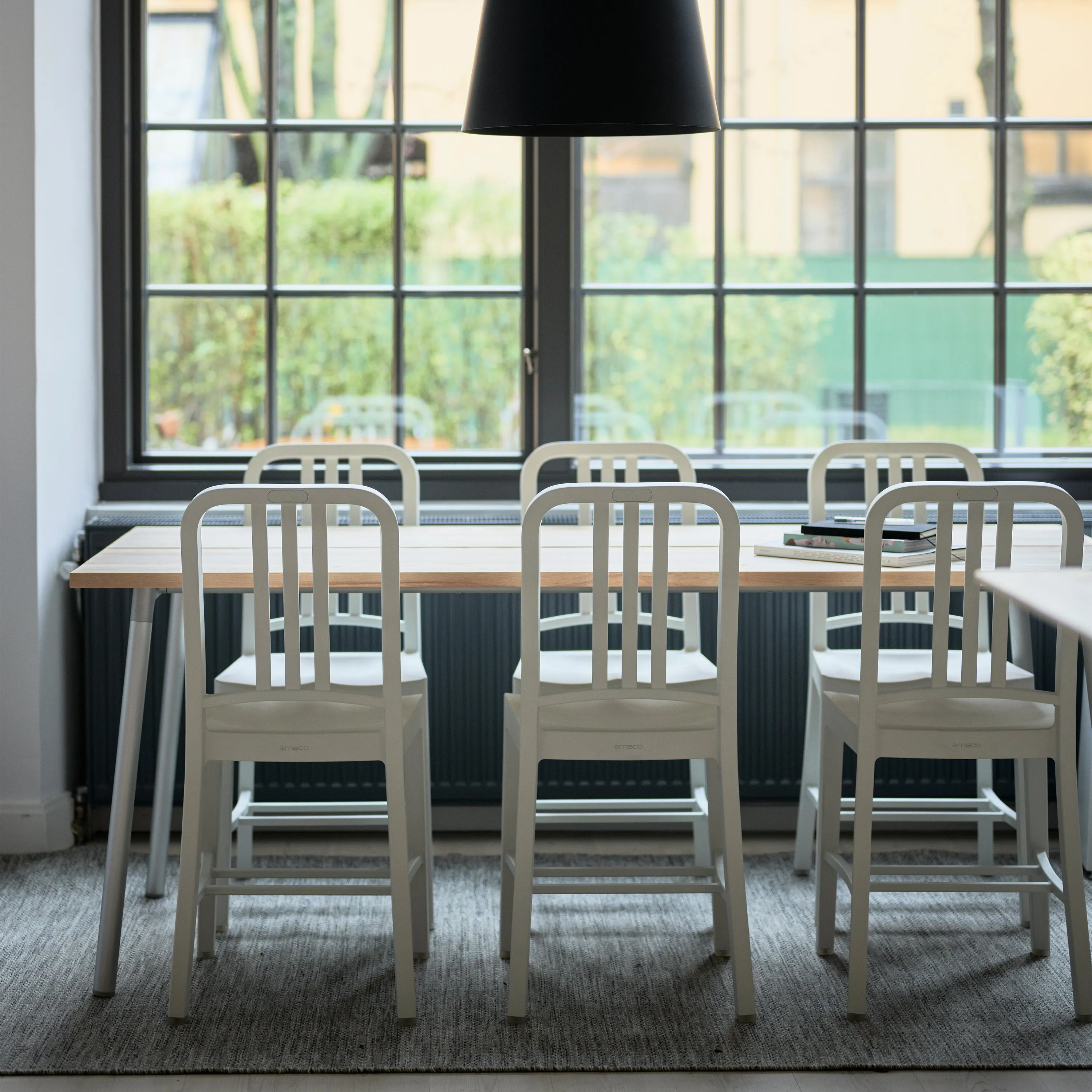 111 Navy Chair