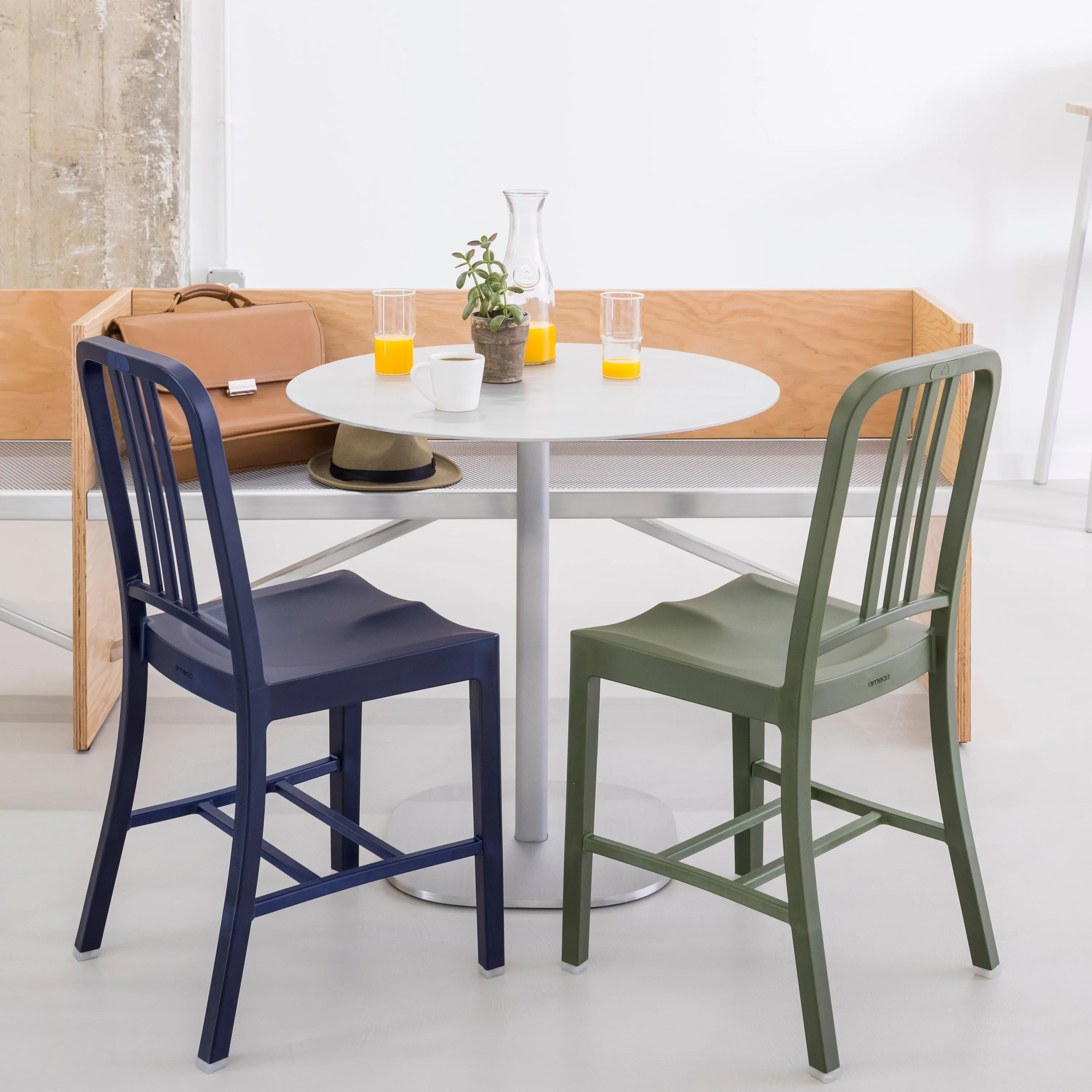 111 Navy Chair