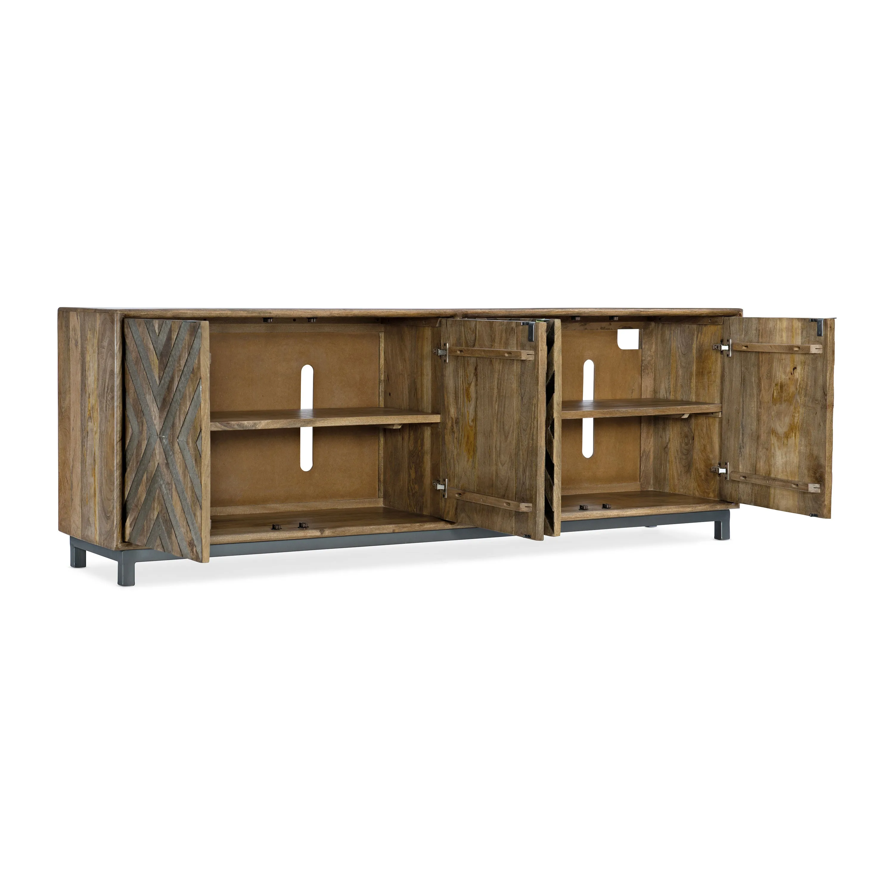 4-Door Entertainment Console