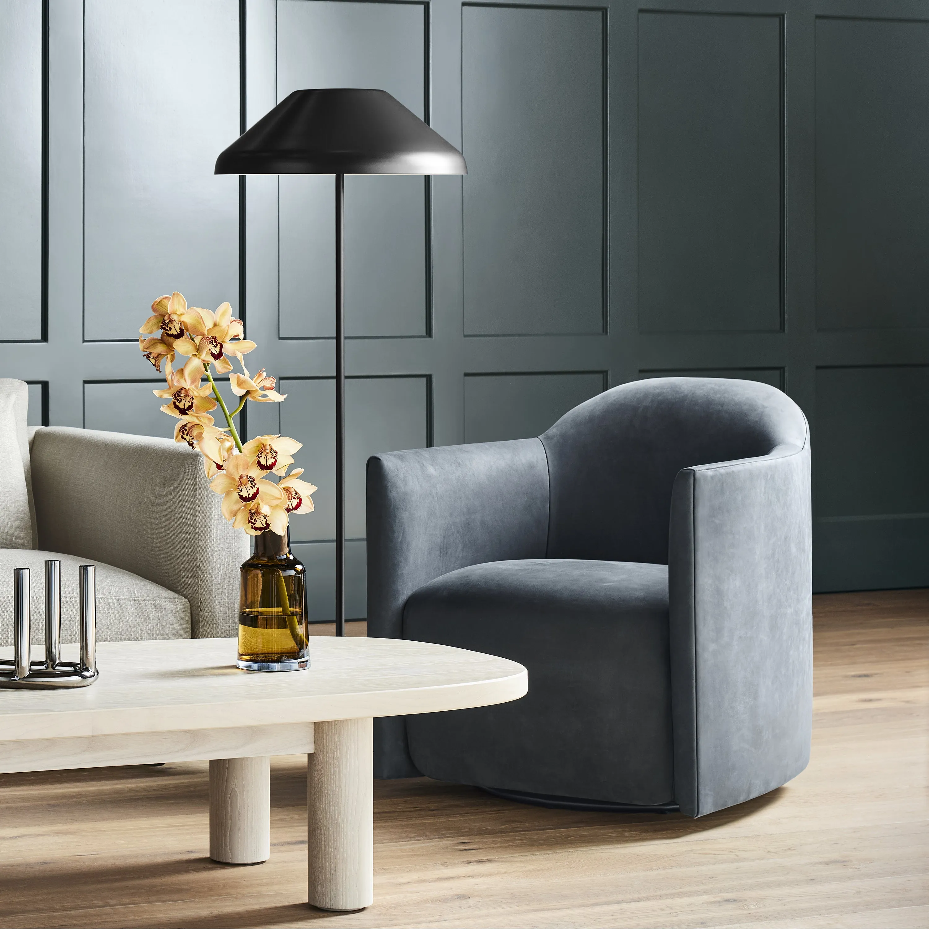 About Face Swivel Lounge Chair