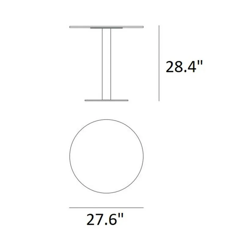 Abstrakt Mona Round Table