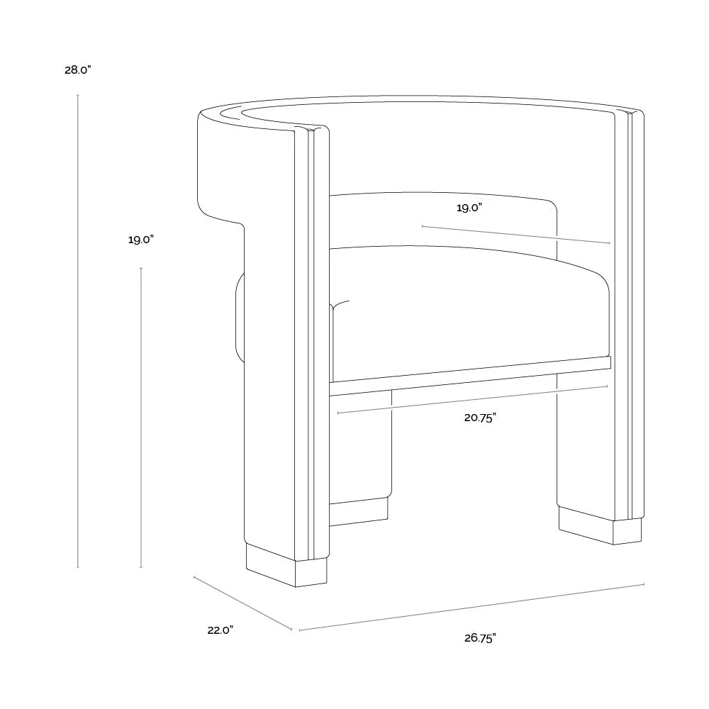 Adamina Dining Armchair