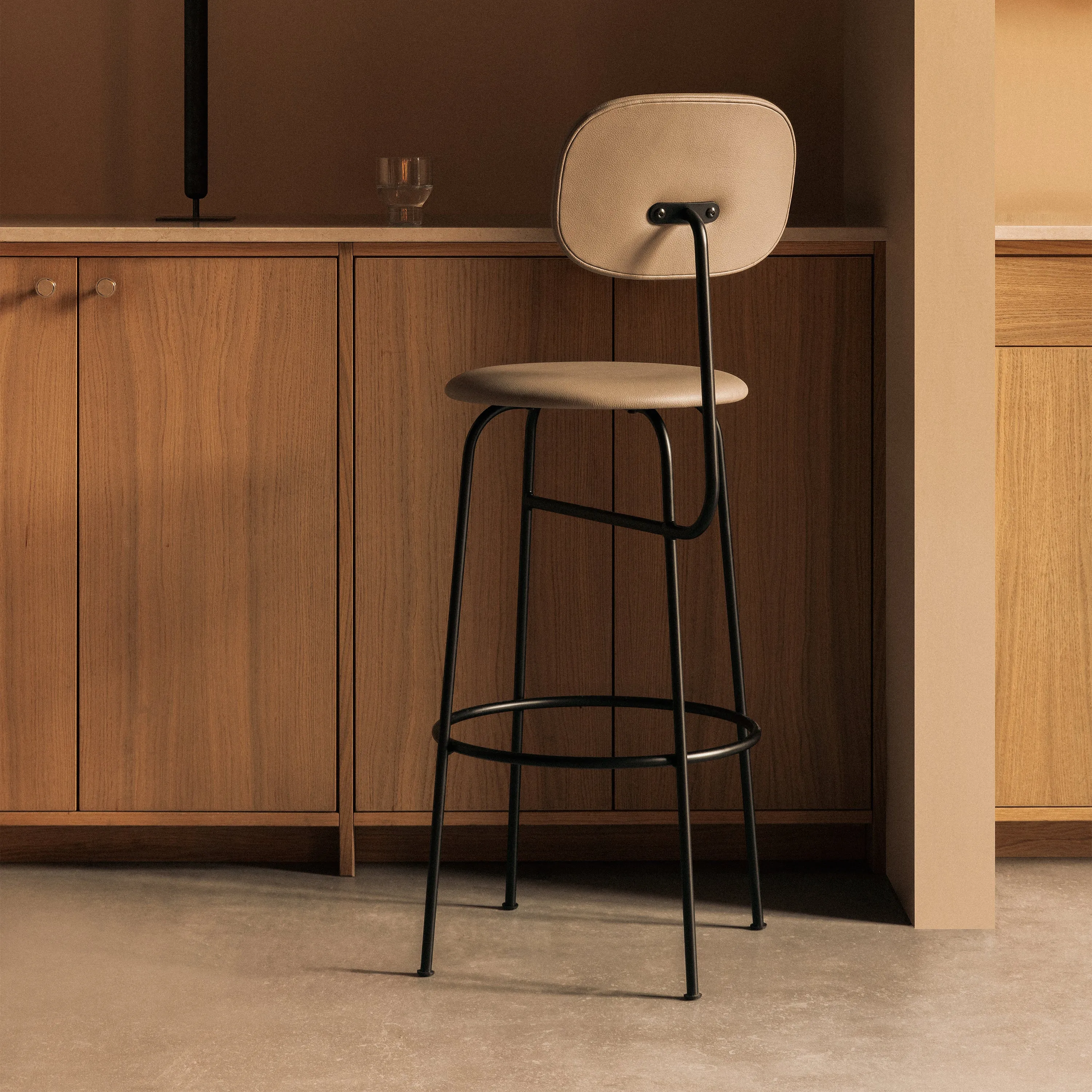 Afteroom Upholstered Stool Plus