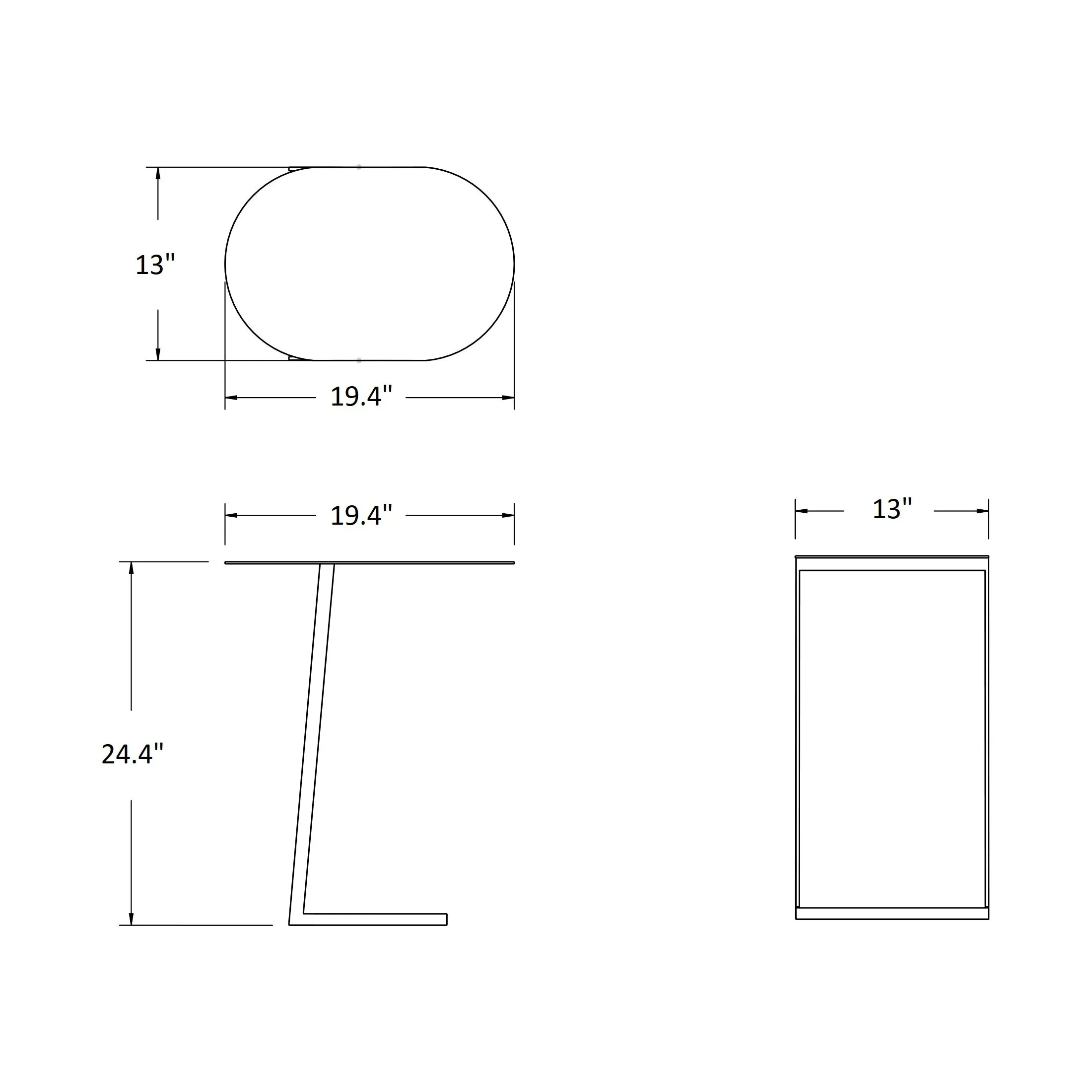 Alca Laptop Table