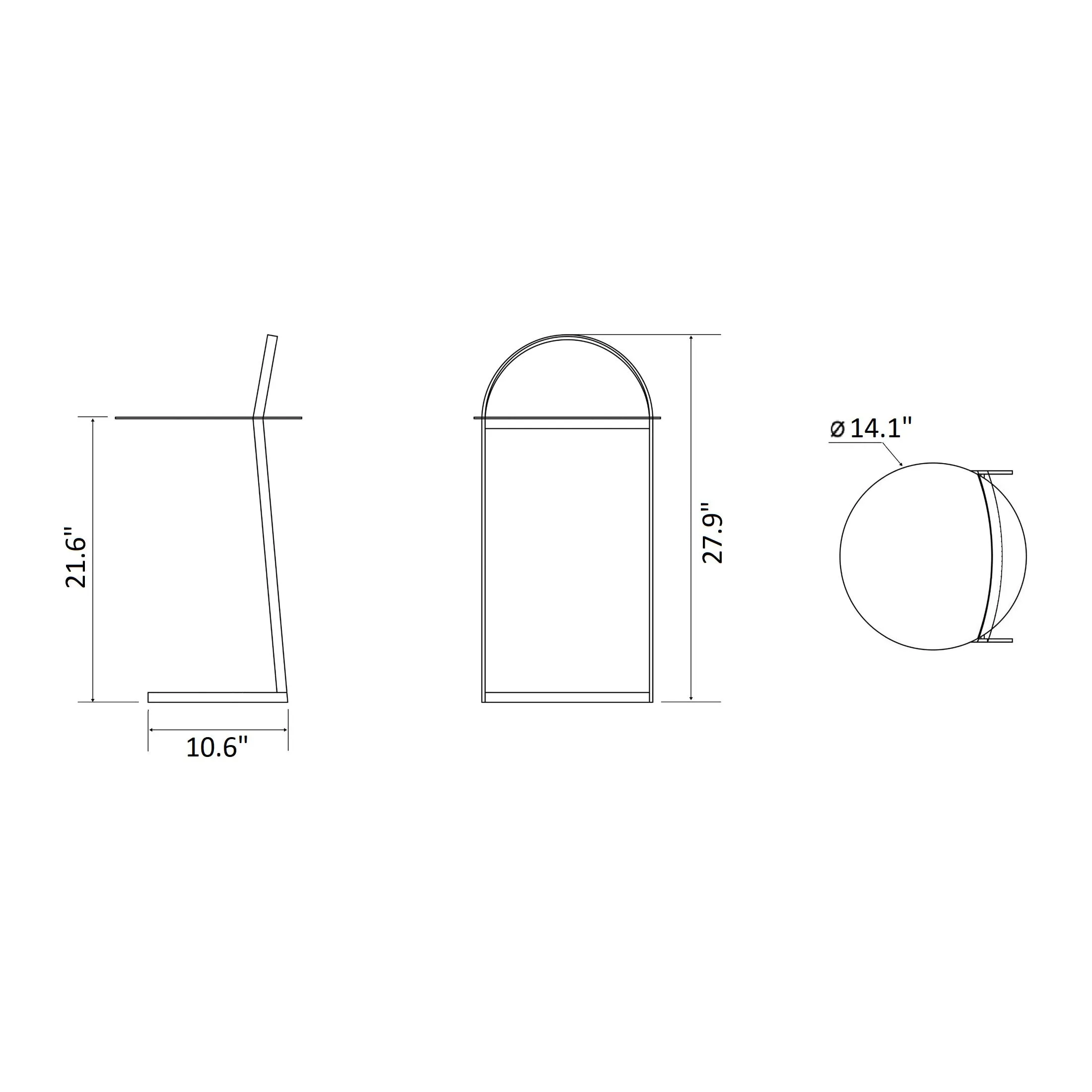 Alca Side Table