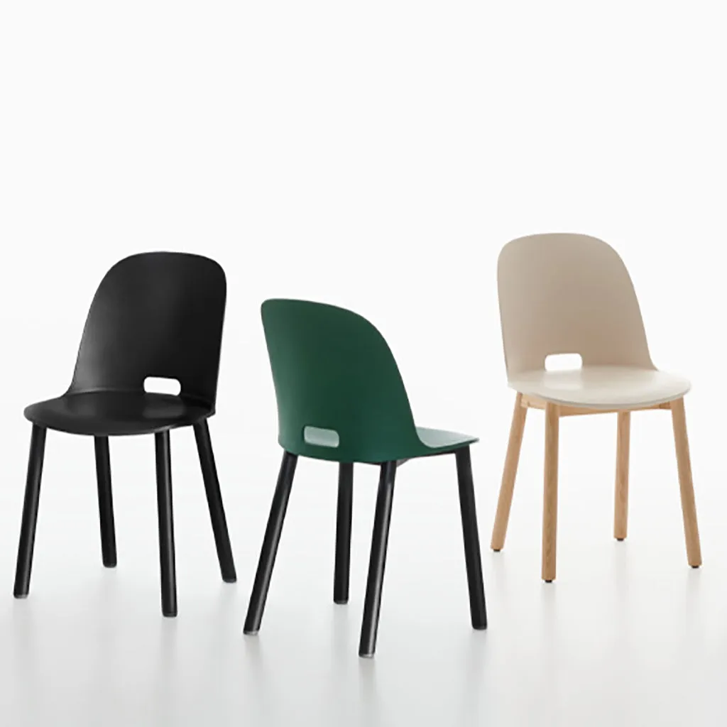 Alfi Aluminum High Back Chair