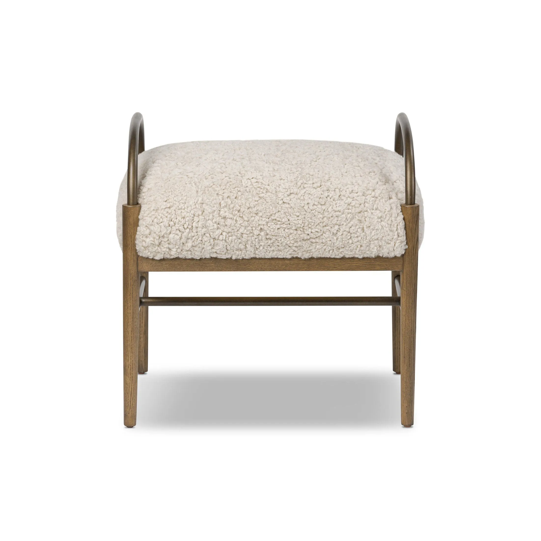 Amber Lewis x Four Hands Demi Accent Stool