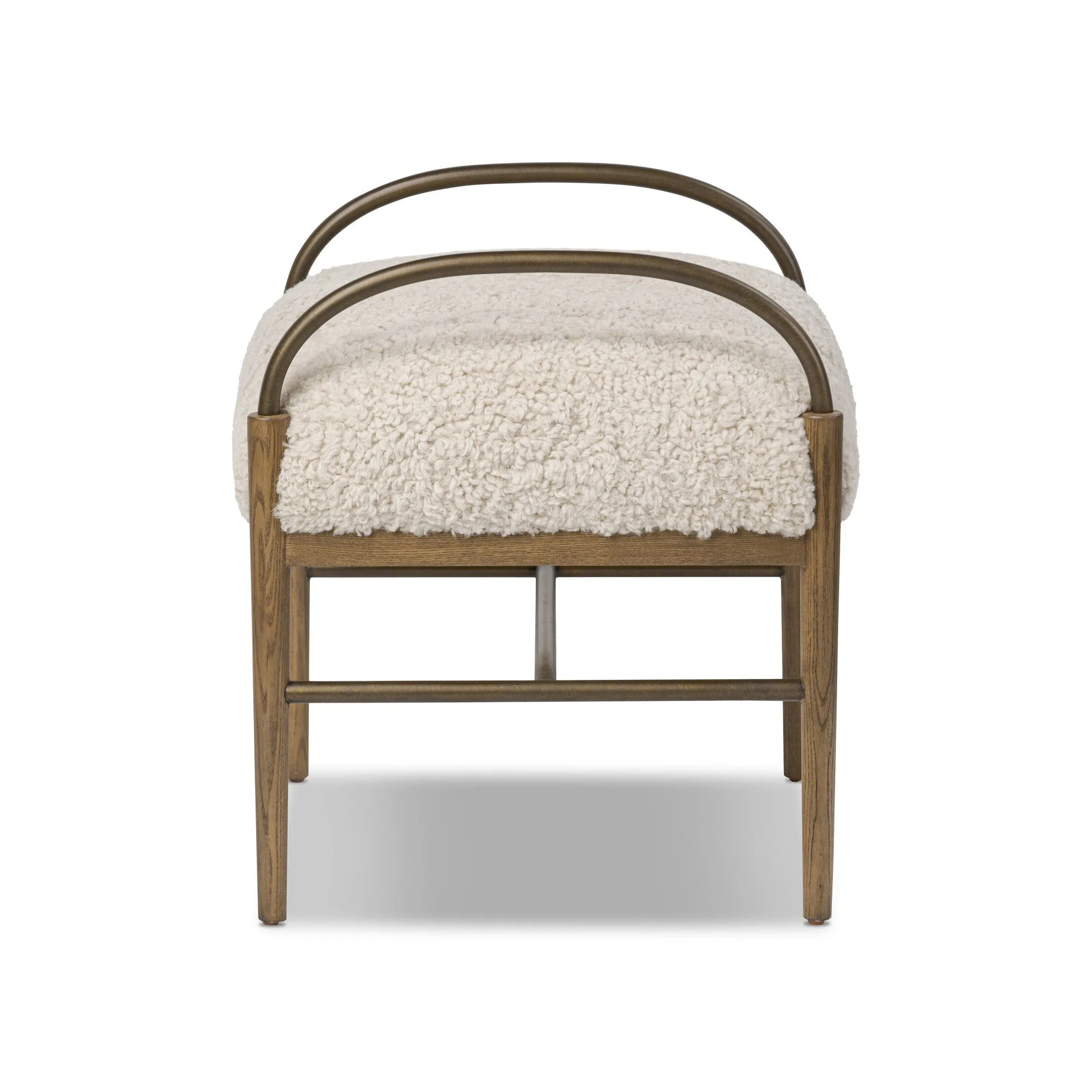 Amber Lewis x Four Hands Demi Accent Stool