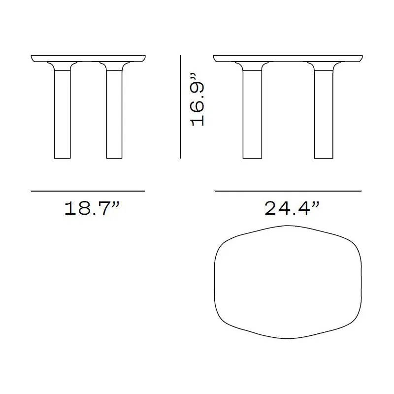 Analog Side Table
