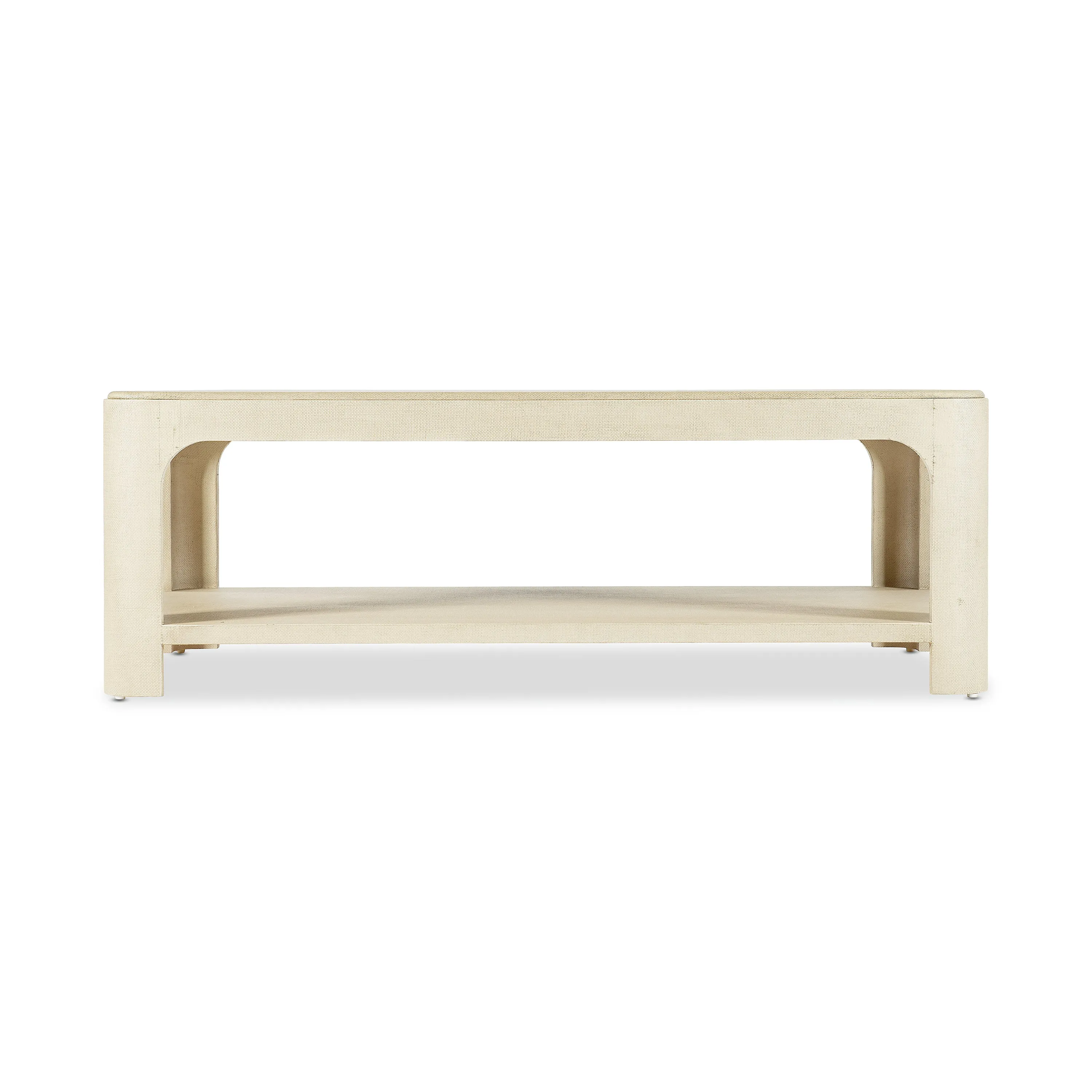 Archives Raffia Rectangle Cocktail Table