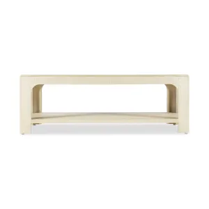 Archives Raffia Rectangle Cocktail Table