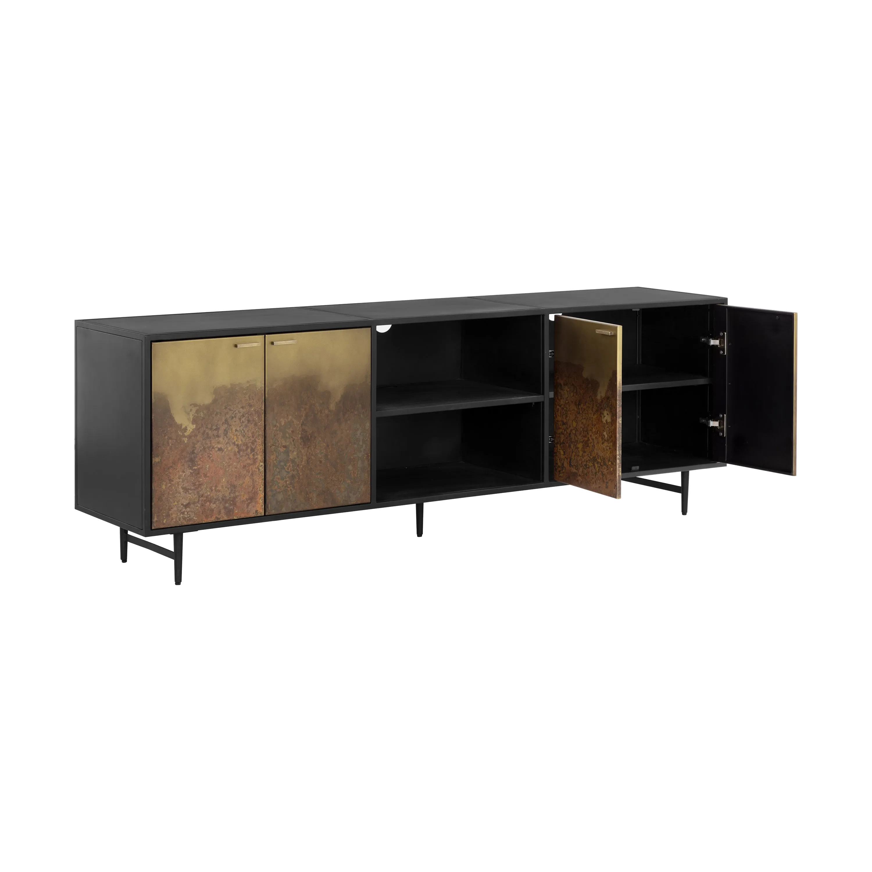 Auburn Media Console And Cabinet
