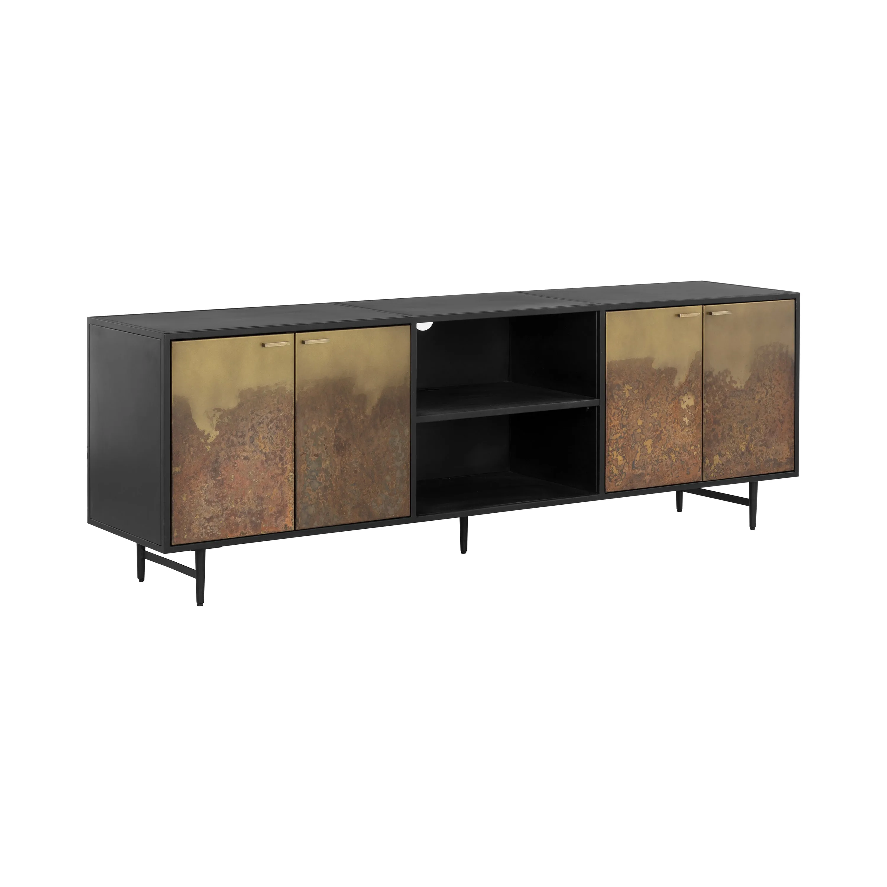 Auburn Media Console And Cabinet