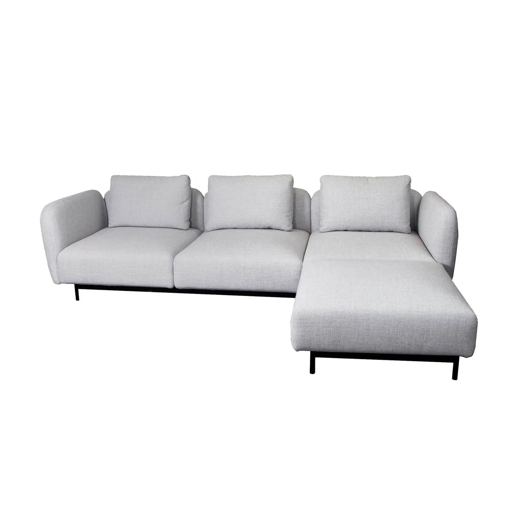 Aura 3-Seater Sofa & Chaise Lounge