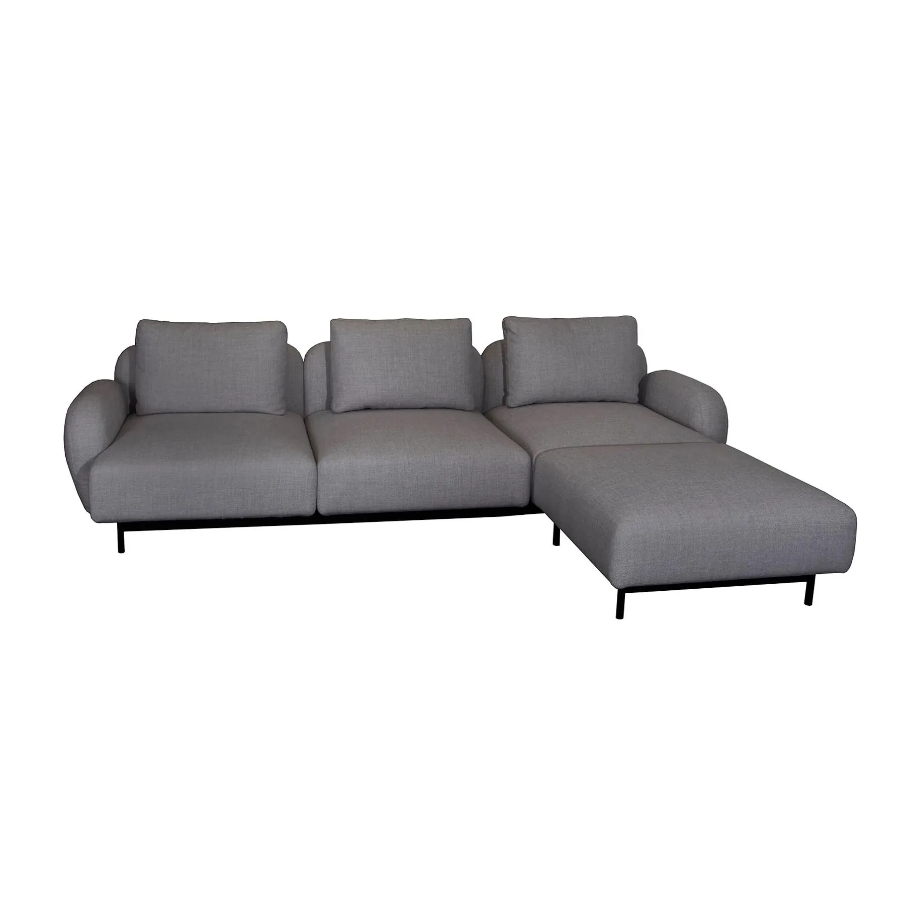 Aura 3-Seater Sofa & Chaise Lounge