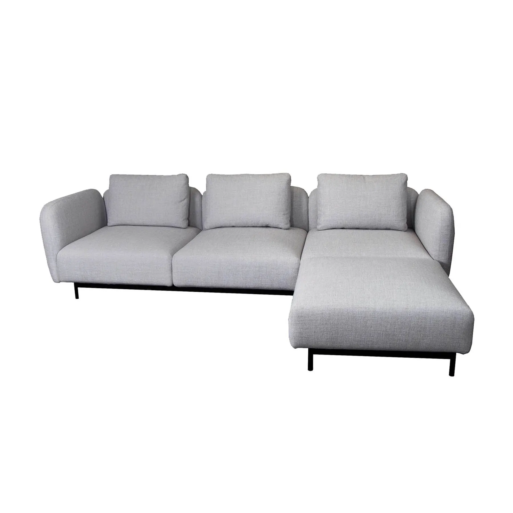 Aura 3-Seater Sofa & Chaise Lounge
