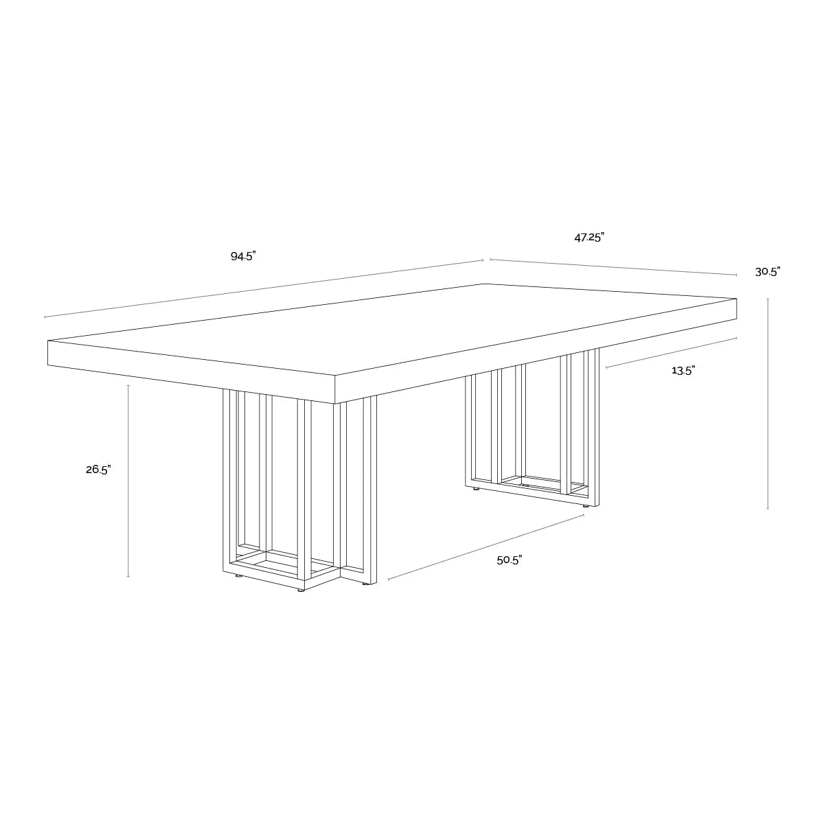 Baldessara Dining Table