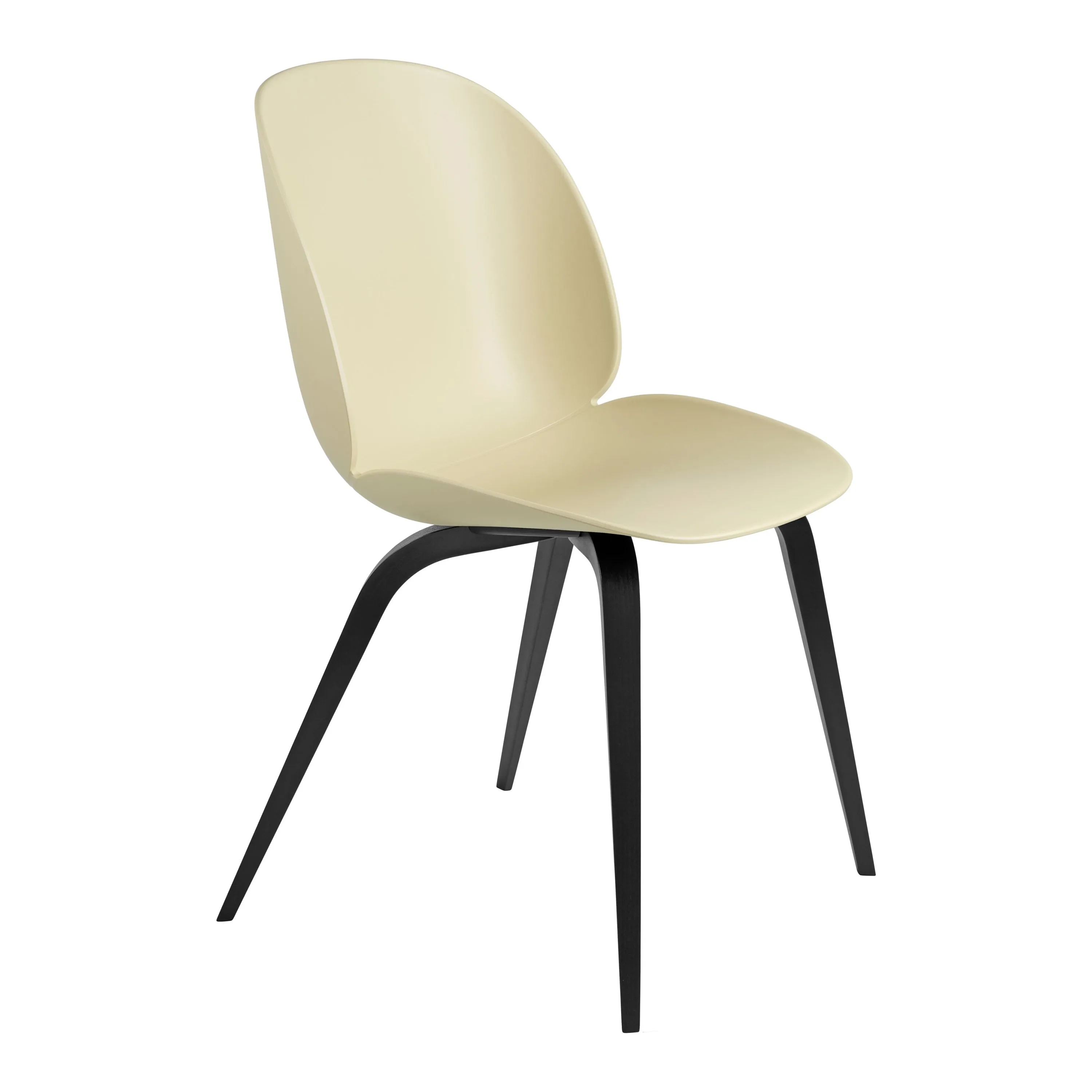 Beetle Dining Chair - Wood Base