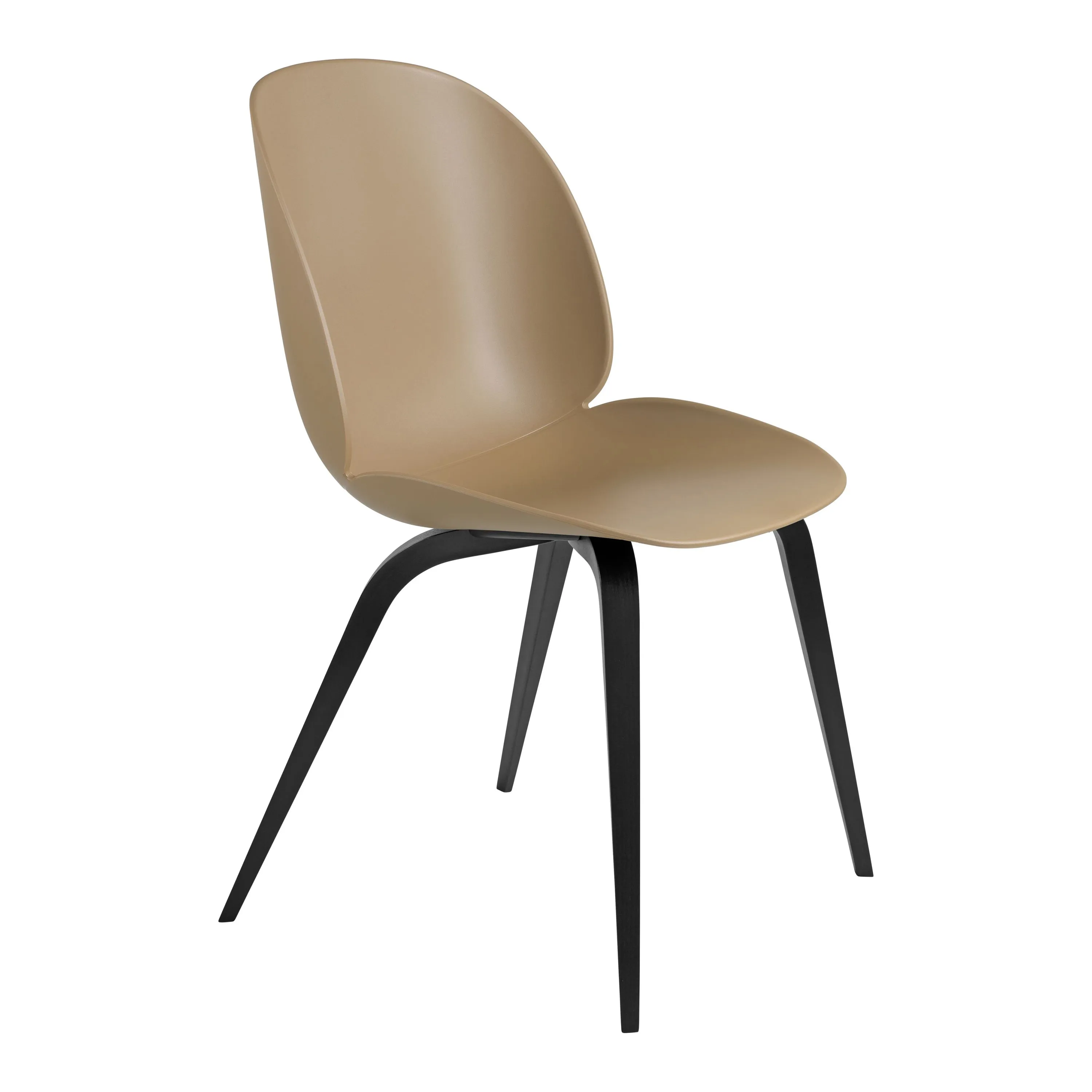 Beetle Dining Chair - Wood Base