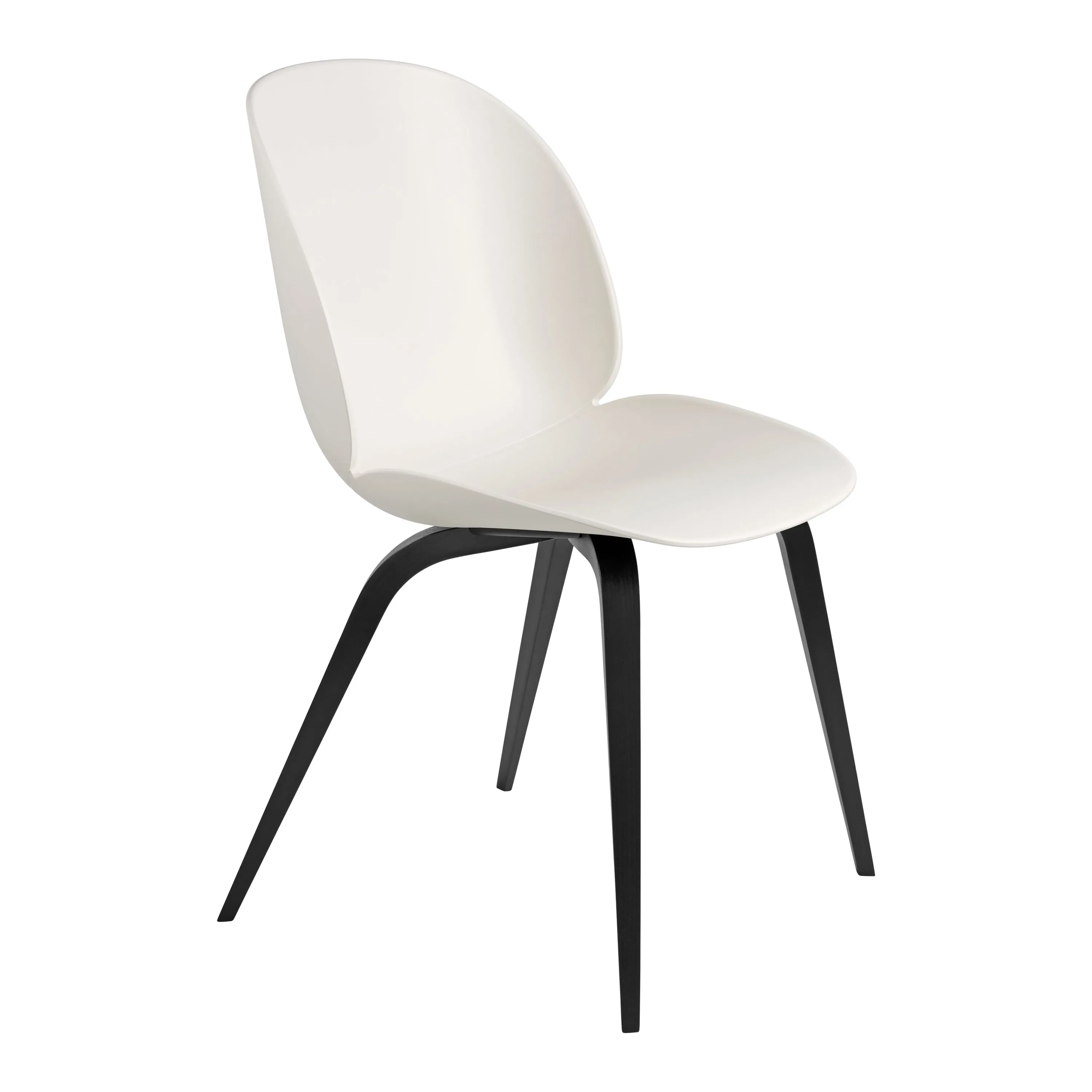 Beetle Dining Chair - Wood Base