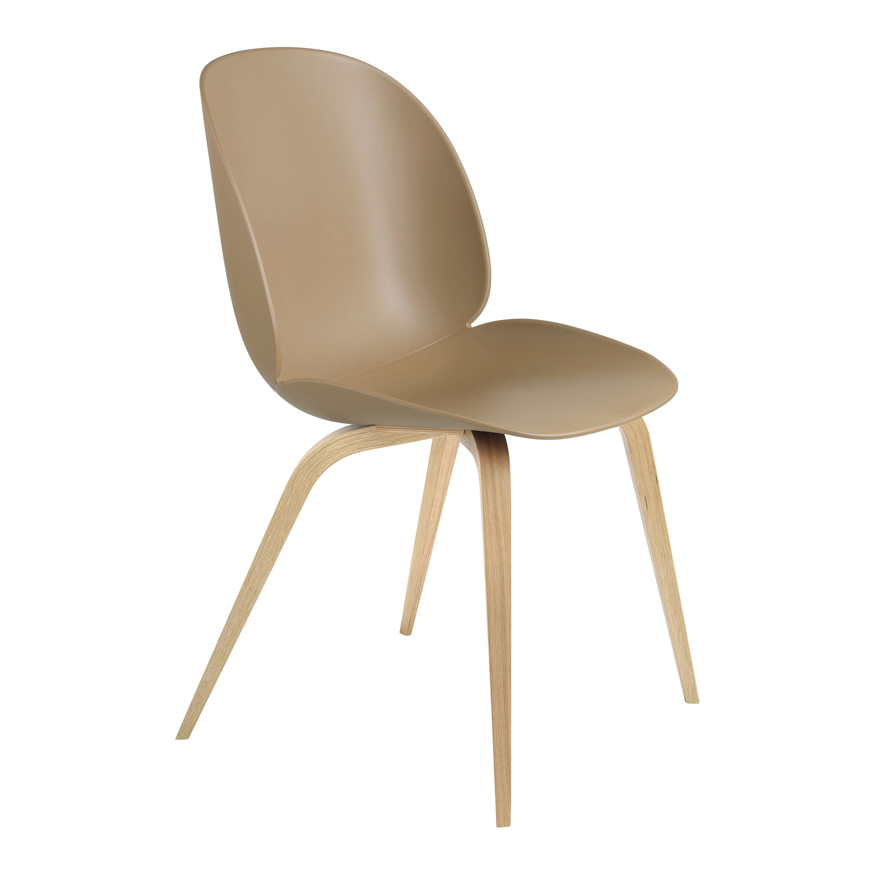 Beetle Dining Chair - Wood Base