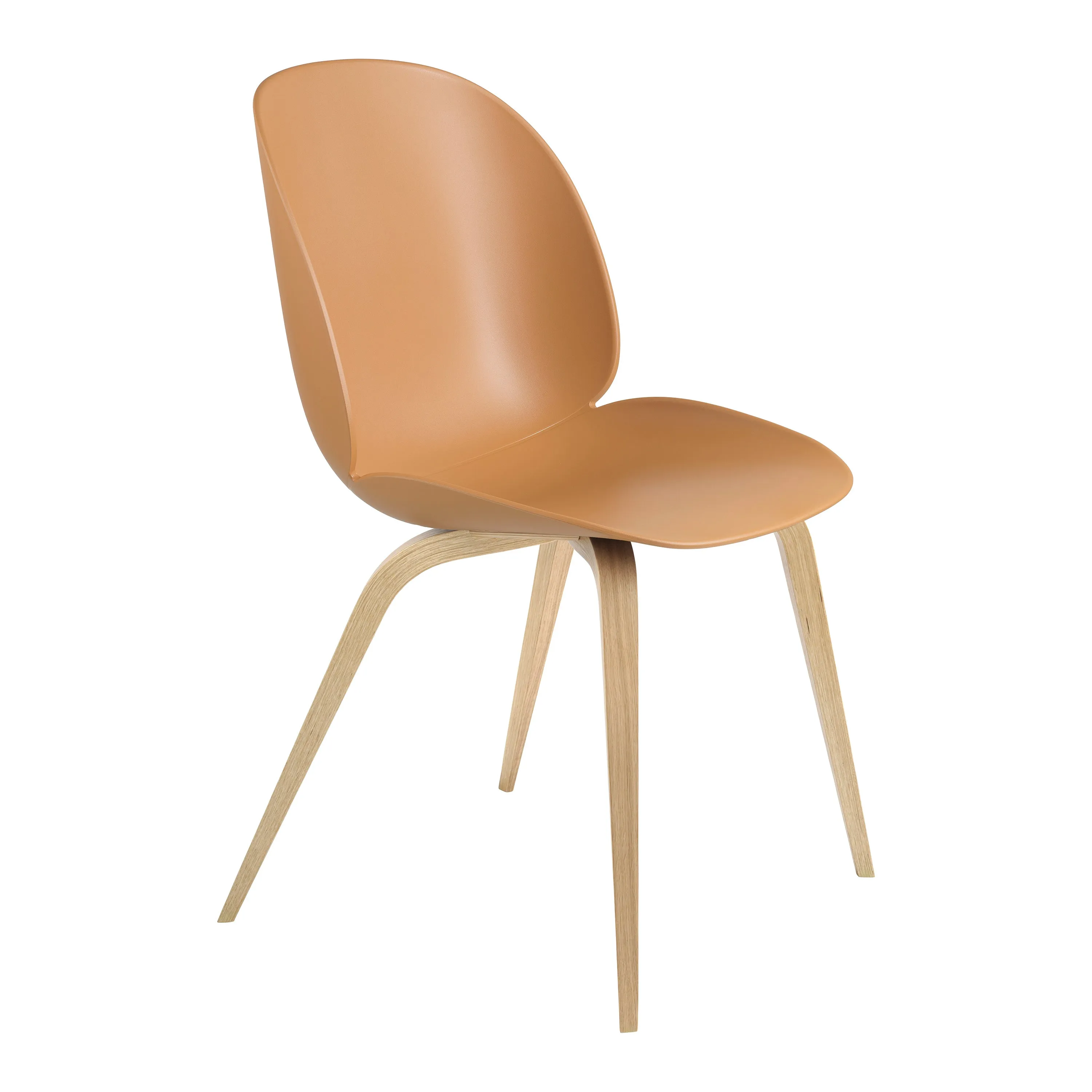 Beetle Dining Chair - Wood Base