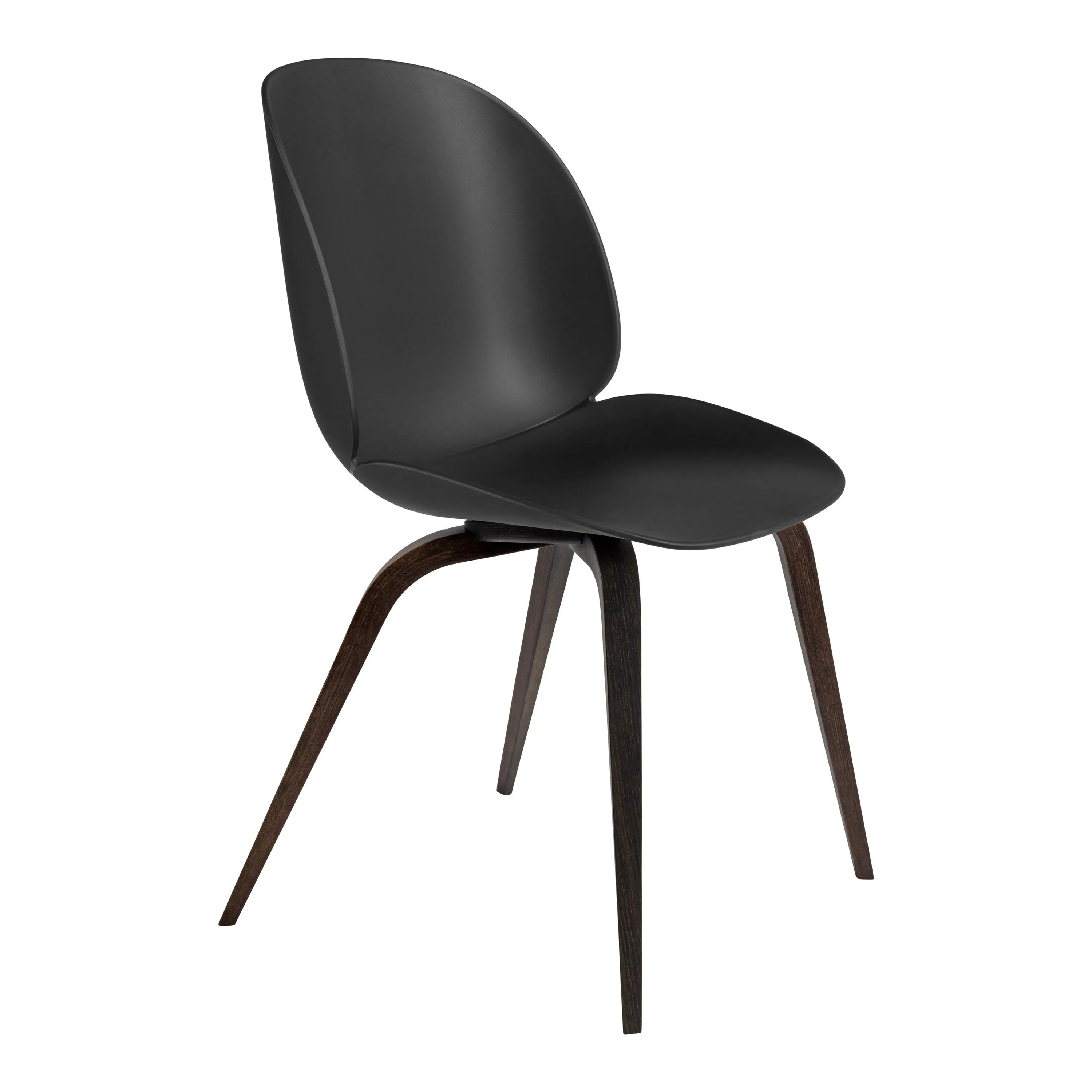 Beetle Dining Chair - Wood Base