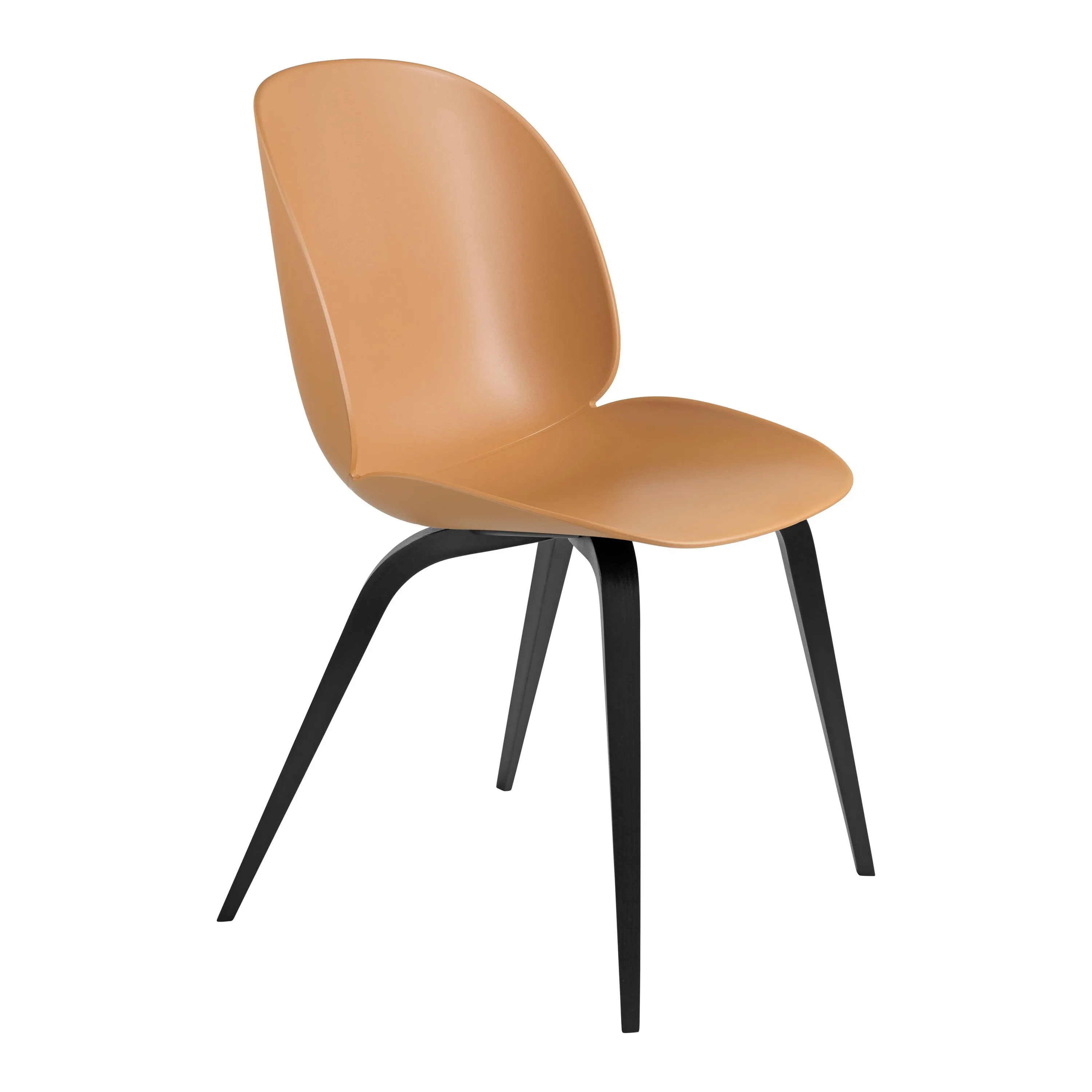 Beetle Dining Chair - Wood Base