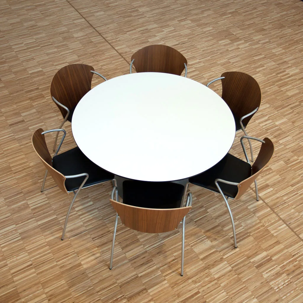 Bessi Seat Upholstered Dining Chair with Wood Back
