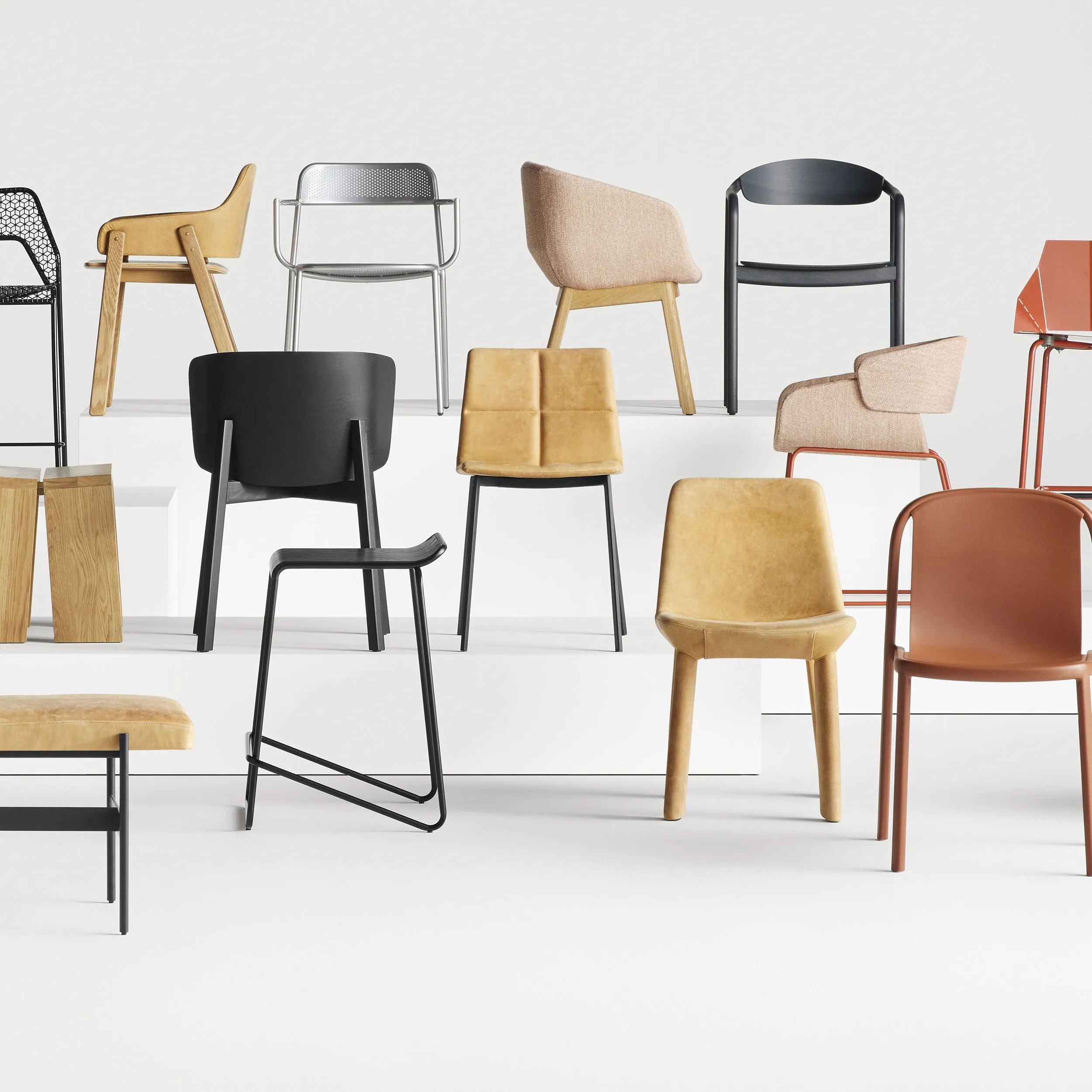 Between Us Leather Dining Chair