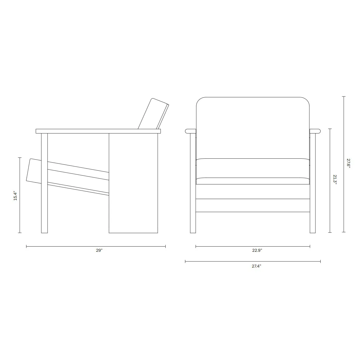 Block Lounge Chair