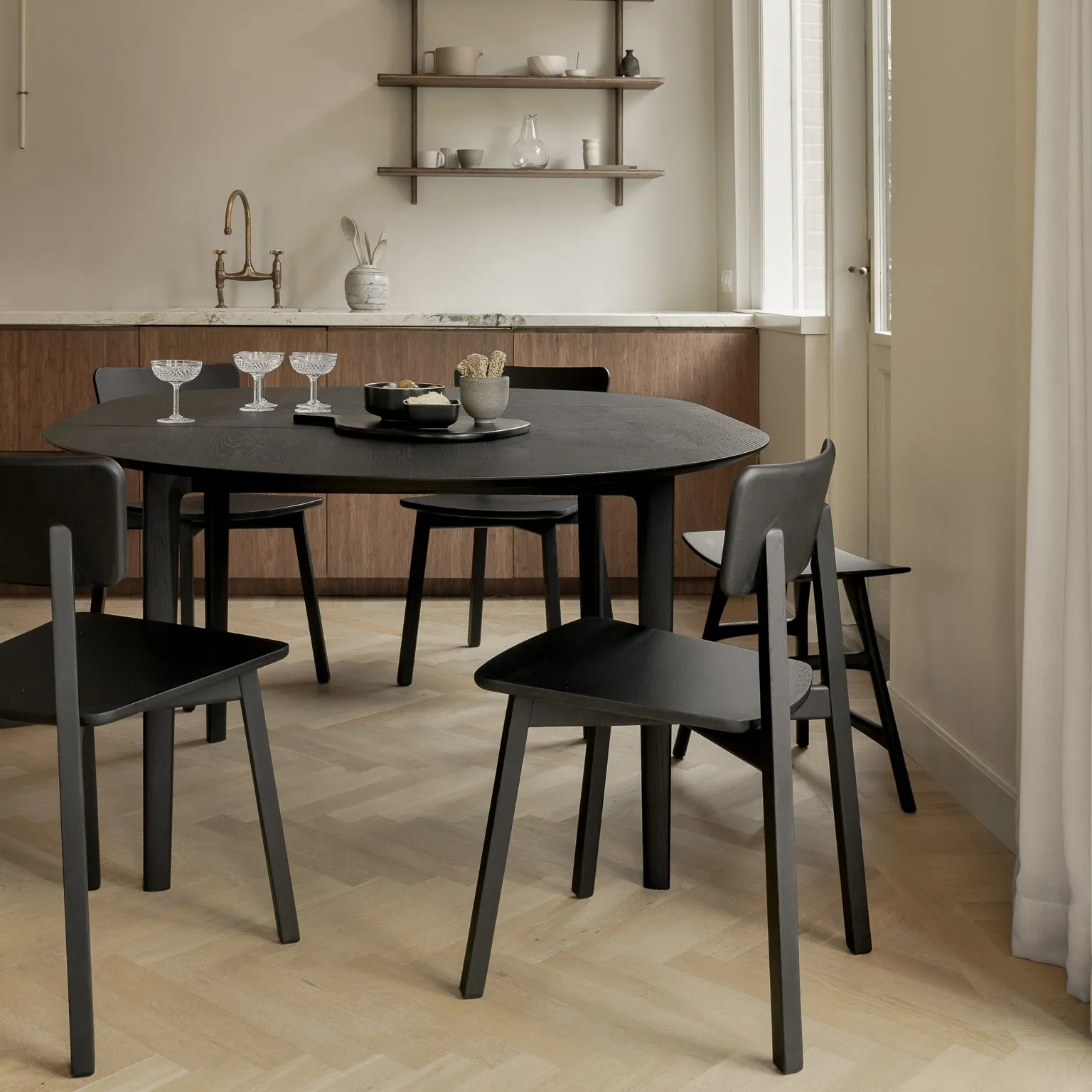 Bok Round Extendable Dining Table