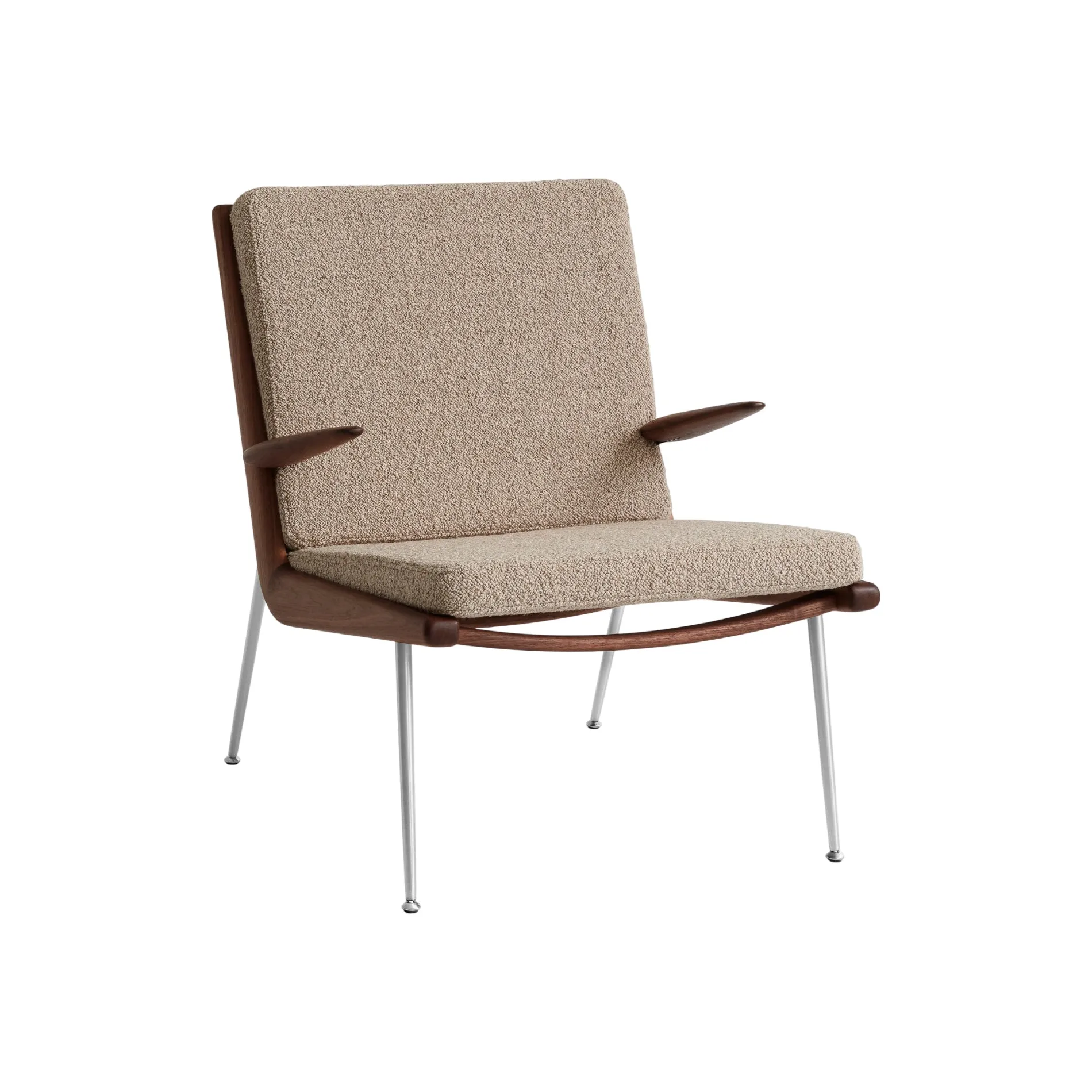 Boomerang Lounge Chair with Armrest