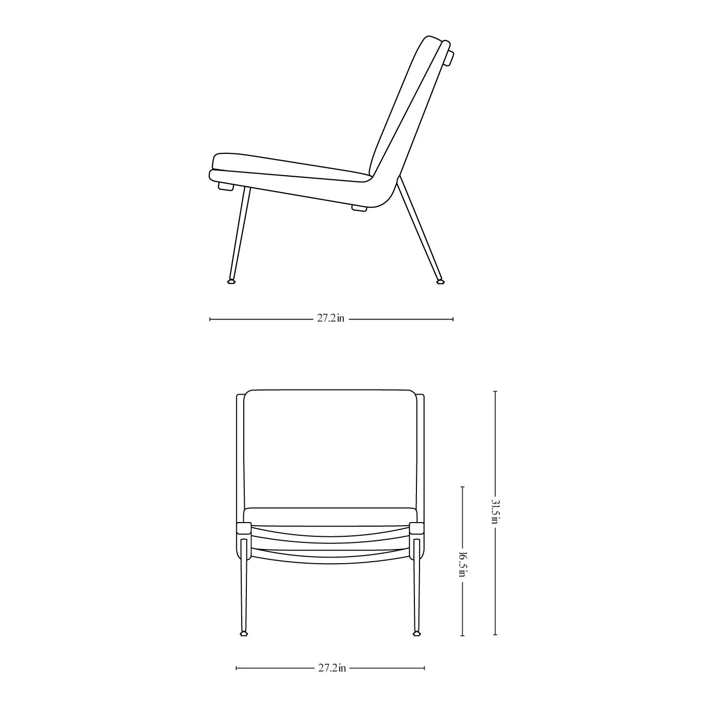 Boomerang Lounge Chair
