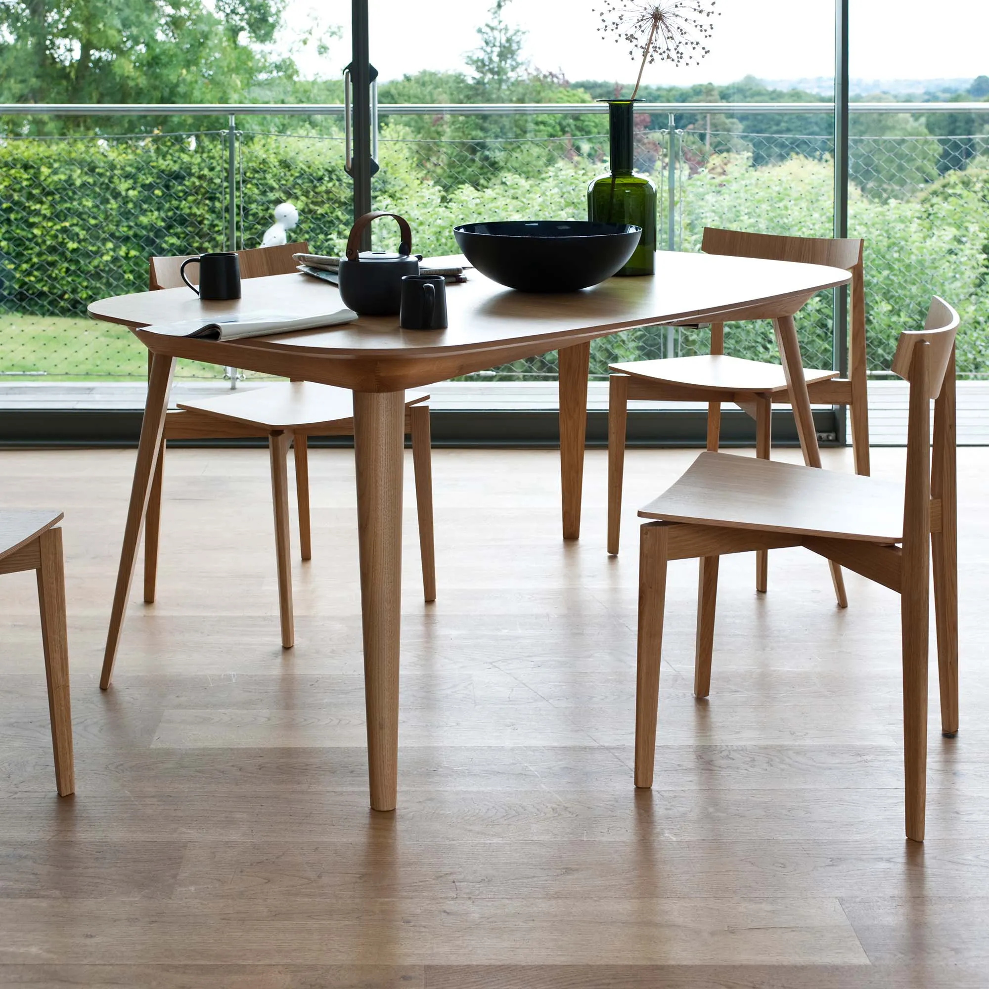 Bridge Extendable Dining Table