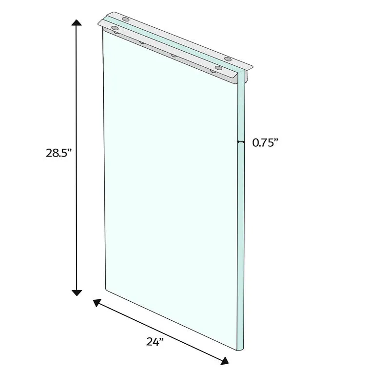 Brooks Dining Table - Glass Base