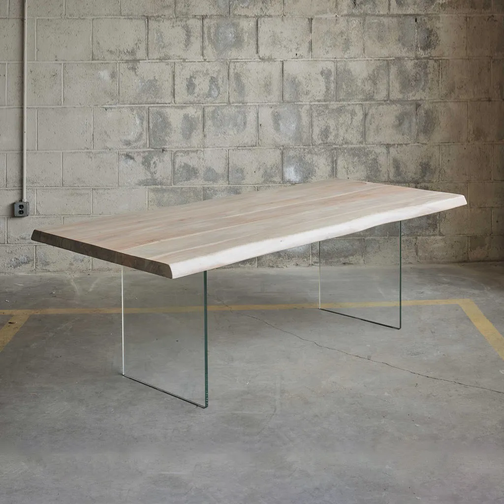 Brooks Dining Table - Glass Base