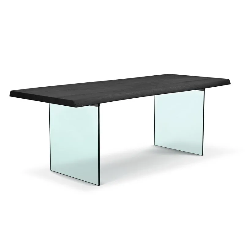 Brooks Dining Table - Glass Base