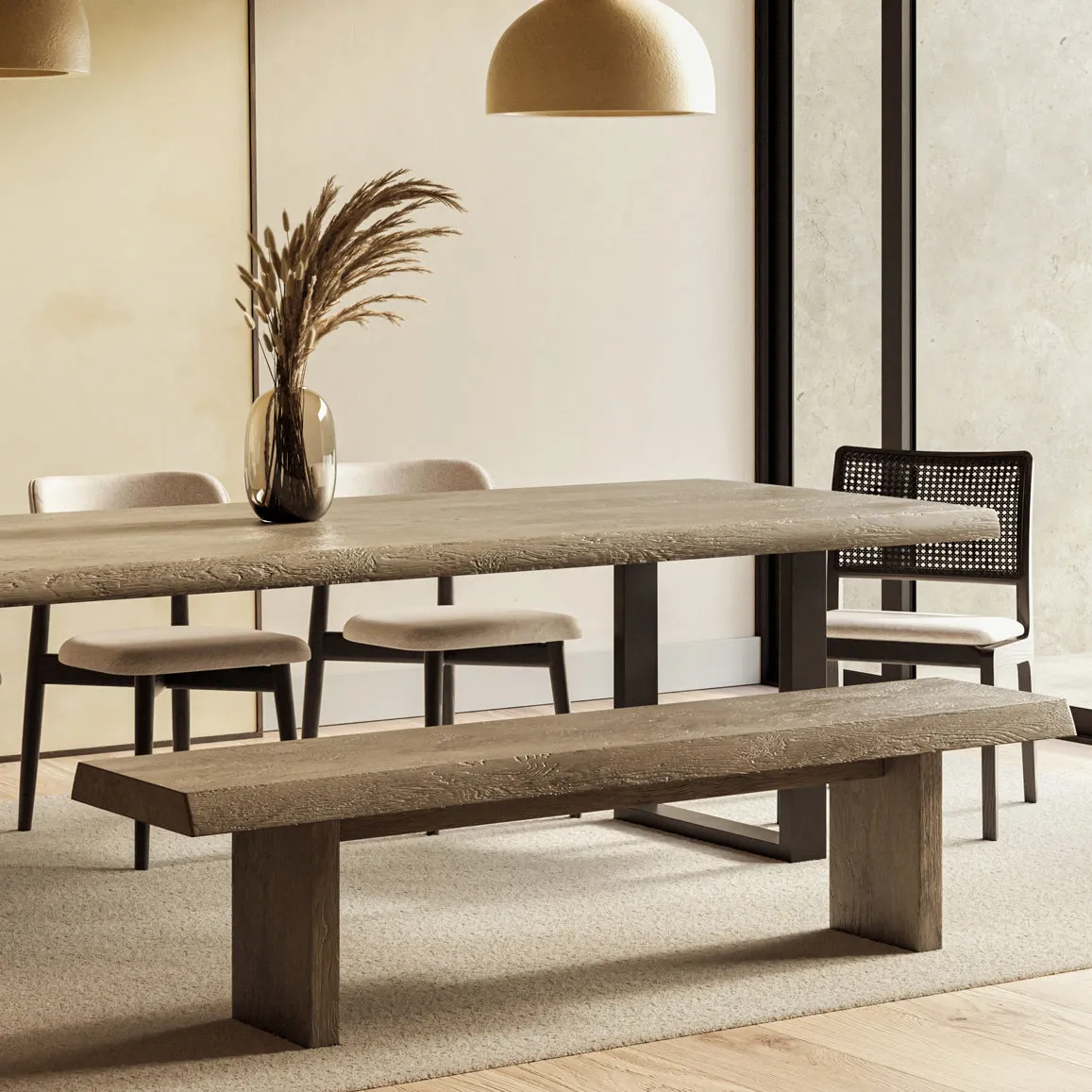 Brooks Dining Table - U Base
