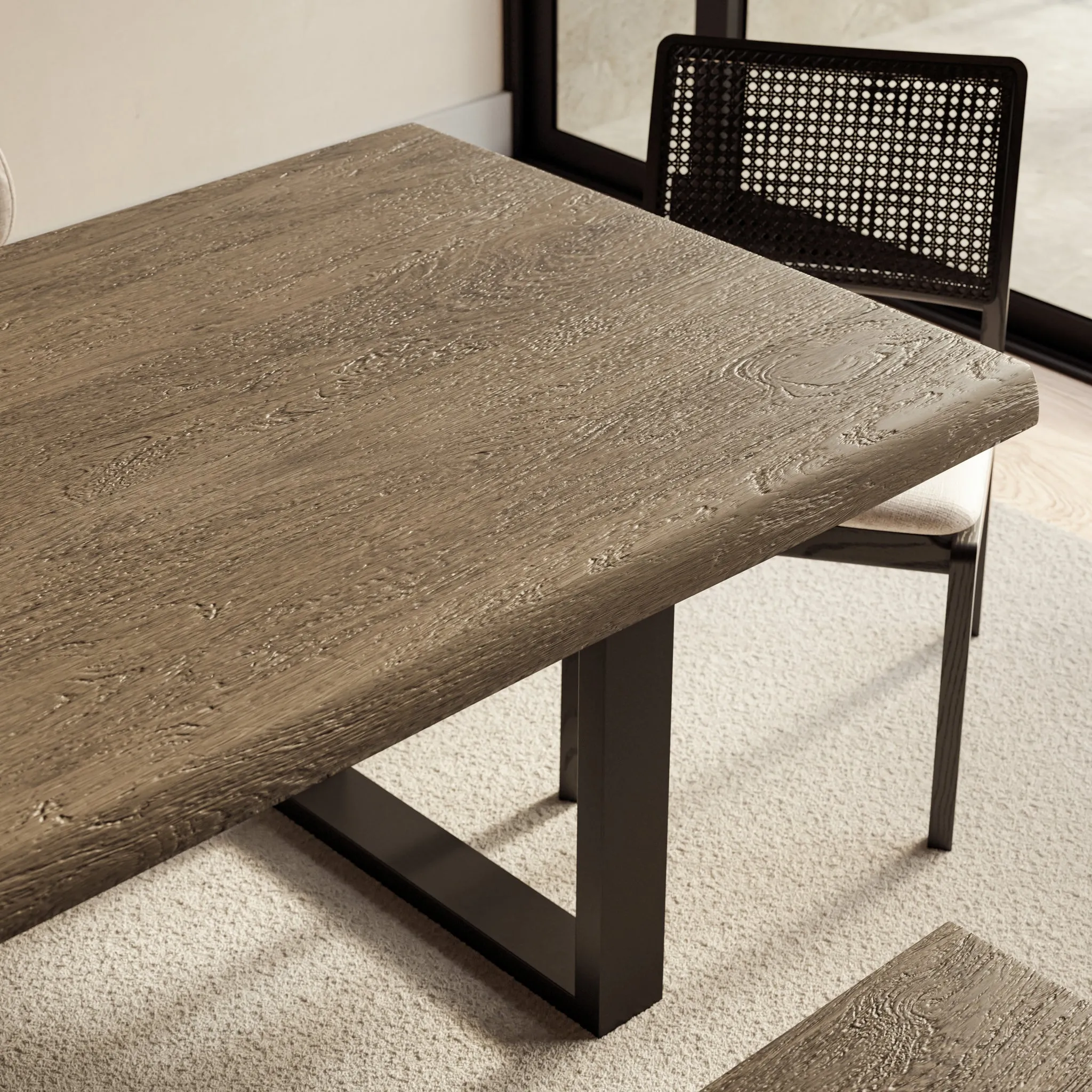 Brooks Dining Table - U Base