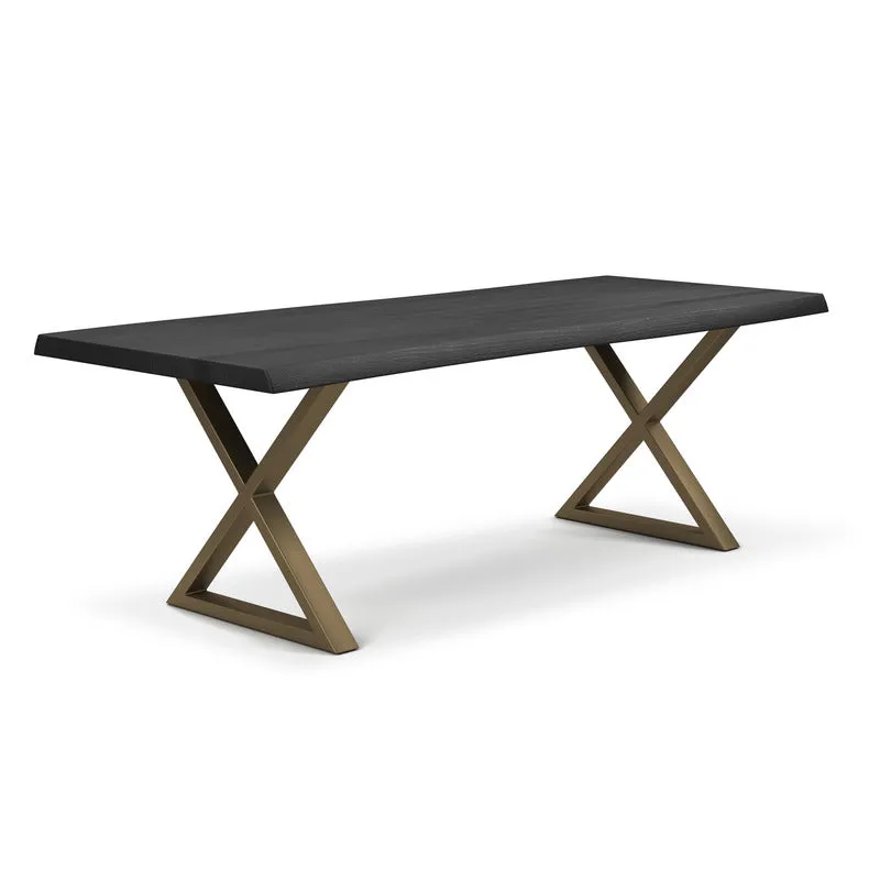 Brooks Dining Table - X Base
