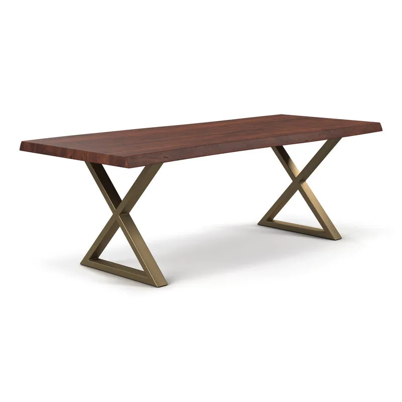 Brooks Dining Table - X Base