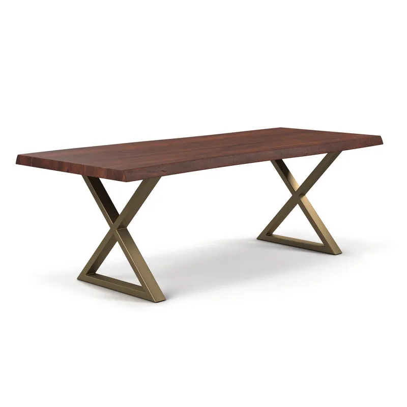 Brooks Dining Table - X Base