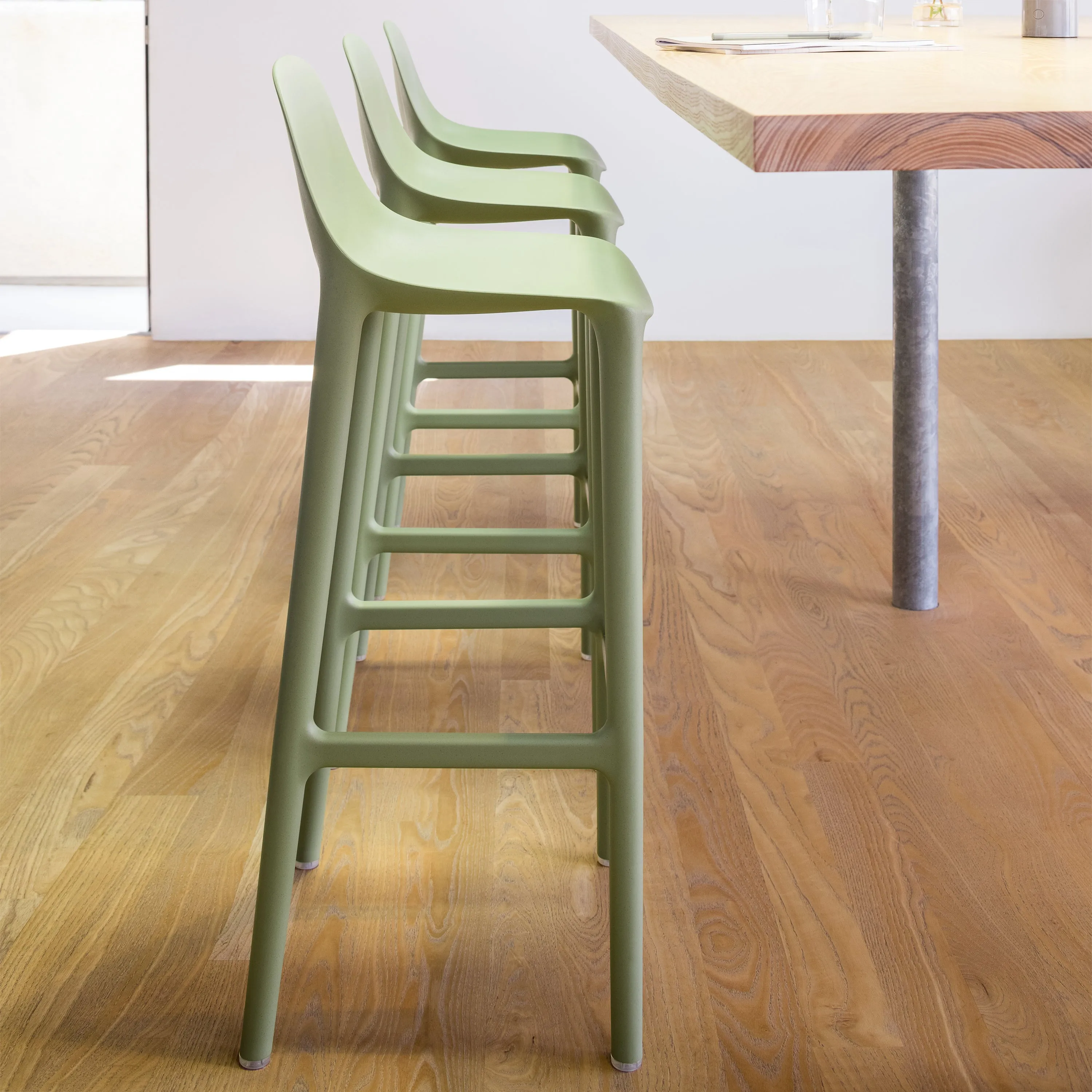Broom Stool